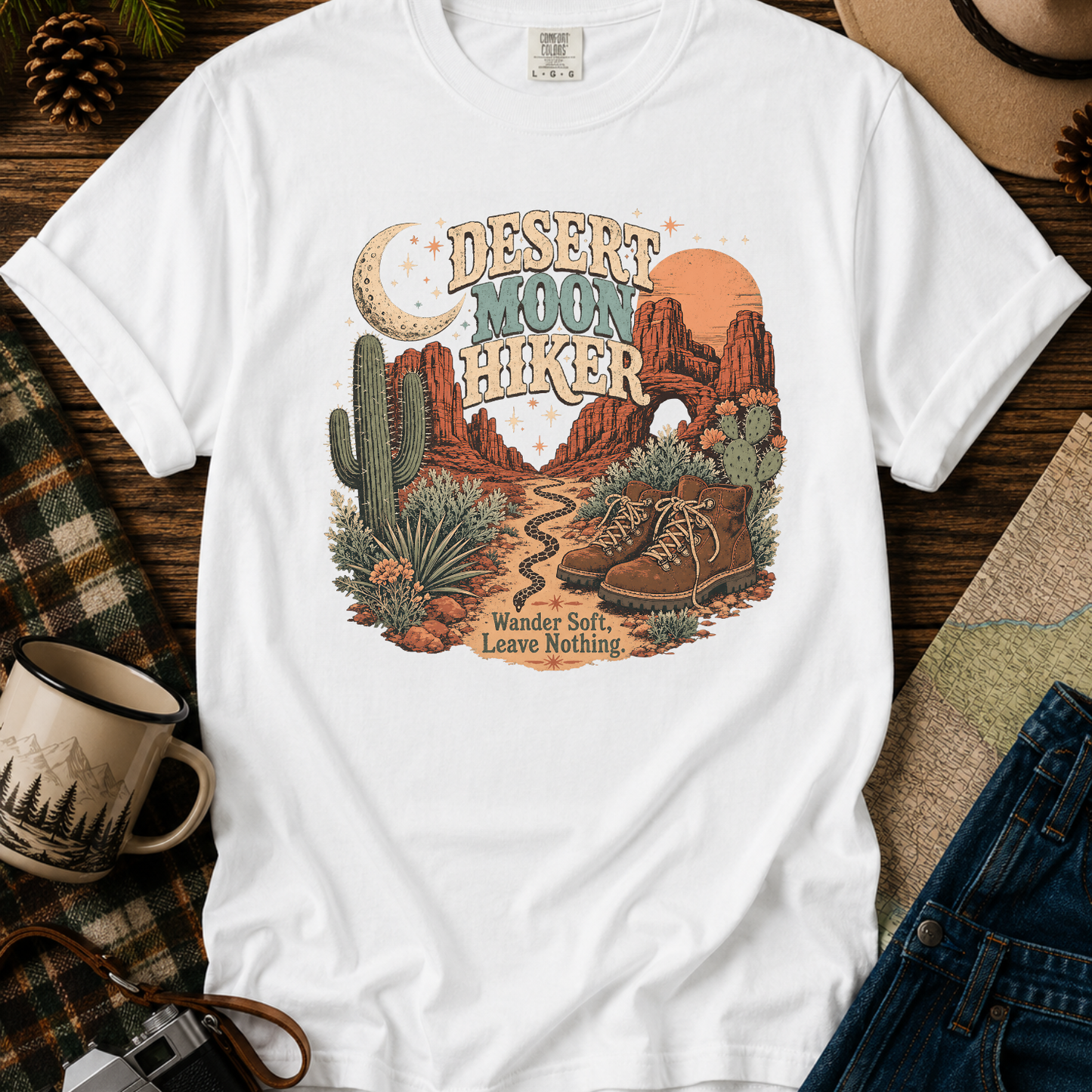 Desert Moon Hiker T-Shirt