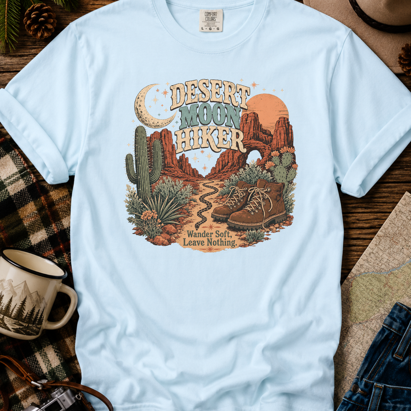 Desert Moon Hiker T-Shirt