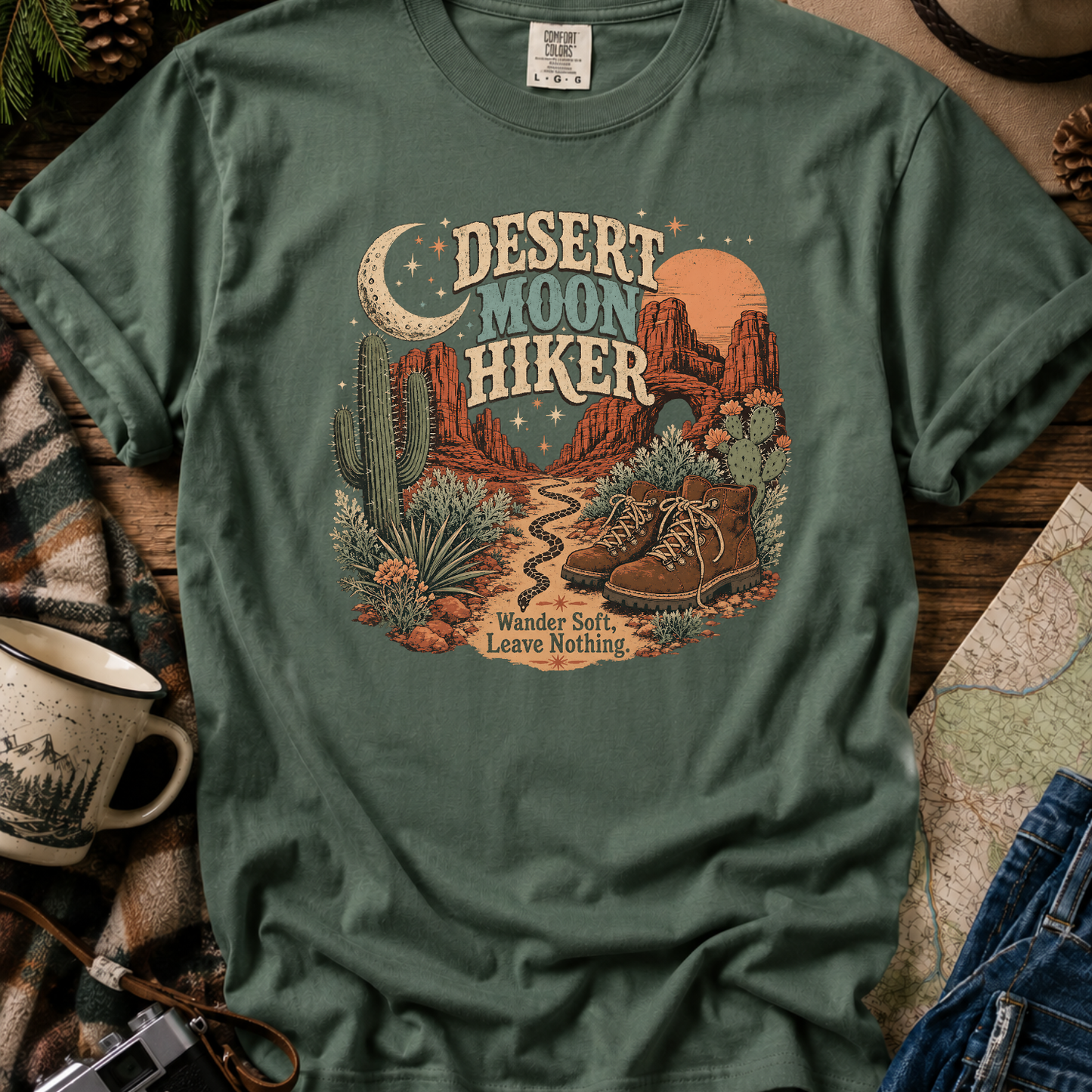 Desert Moon Hiker T-Shirt
