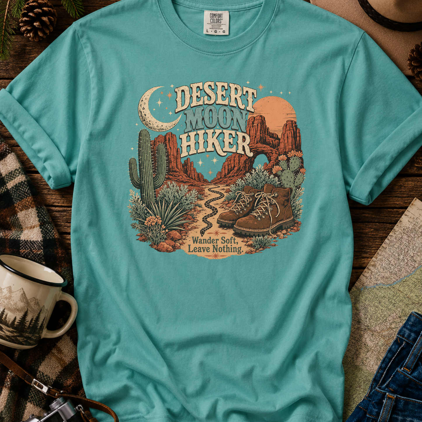 Desert Moon Hiker T-Shirt