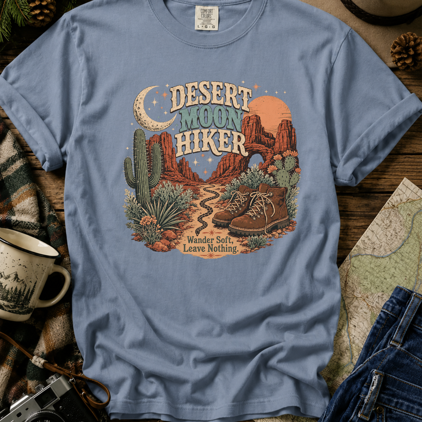 Desert Moon Hiker T-Shirt