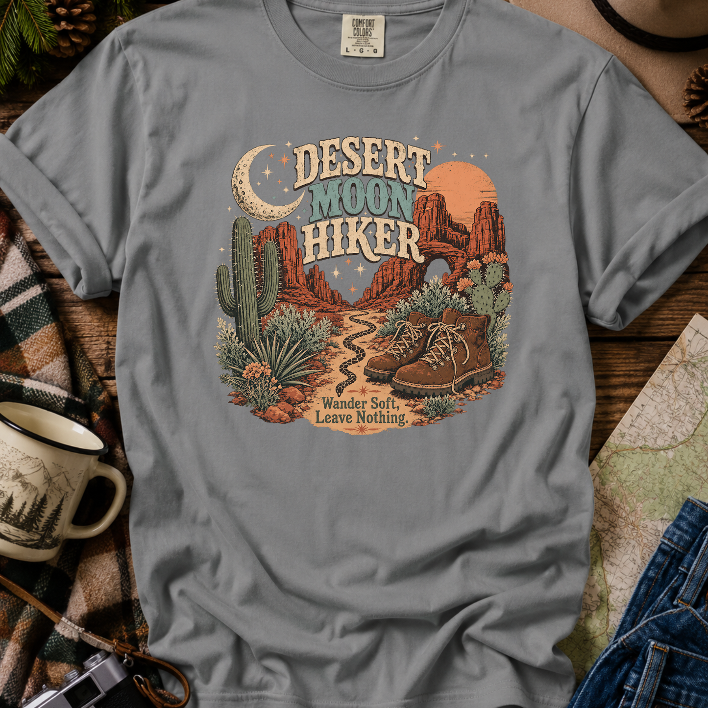 Desert Moon Hiker T-Shirt