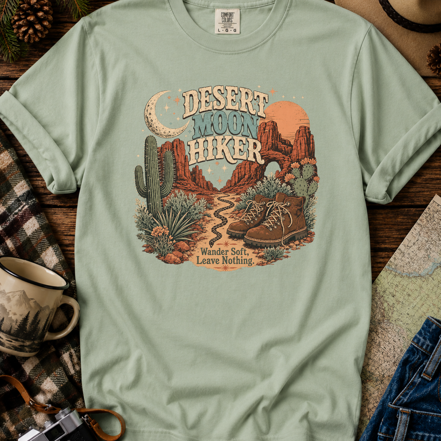 Desert Moon Hiker T-Shirt