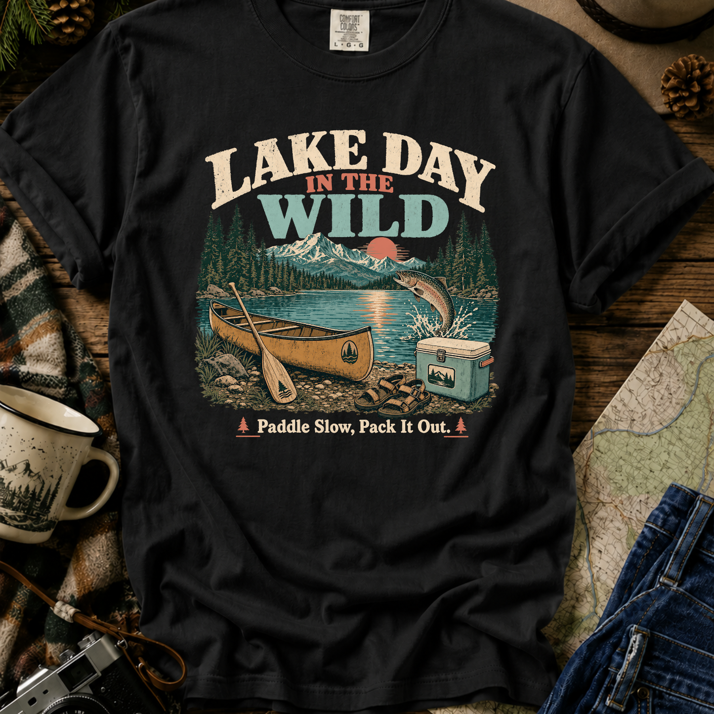 Lake Day in the Wild T-Shirt