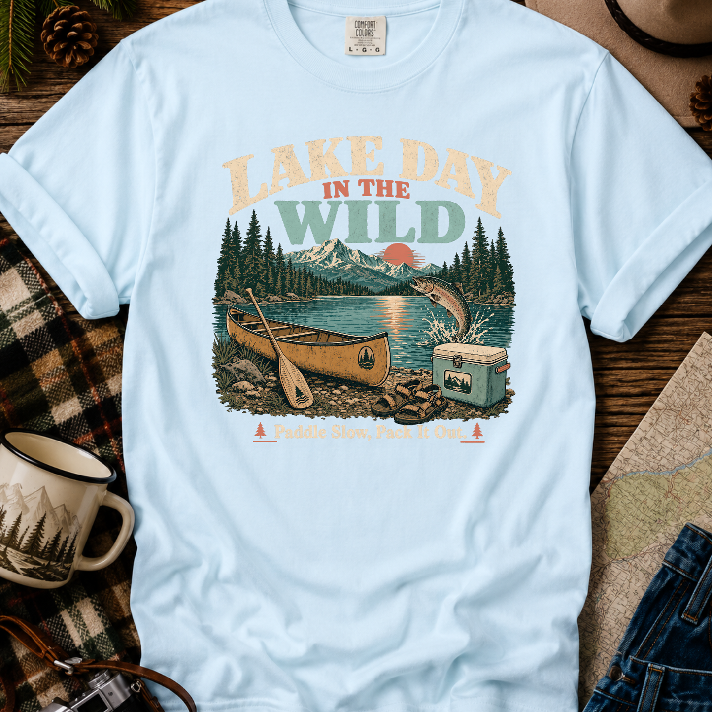 Lake Day in the Wild T-Shirt