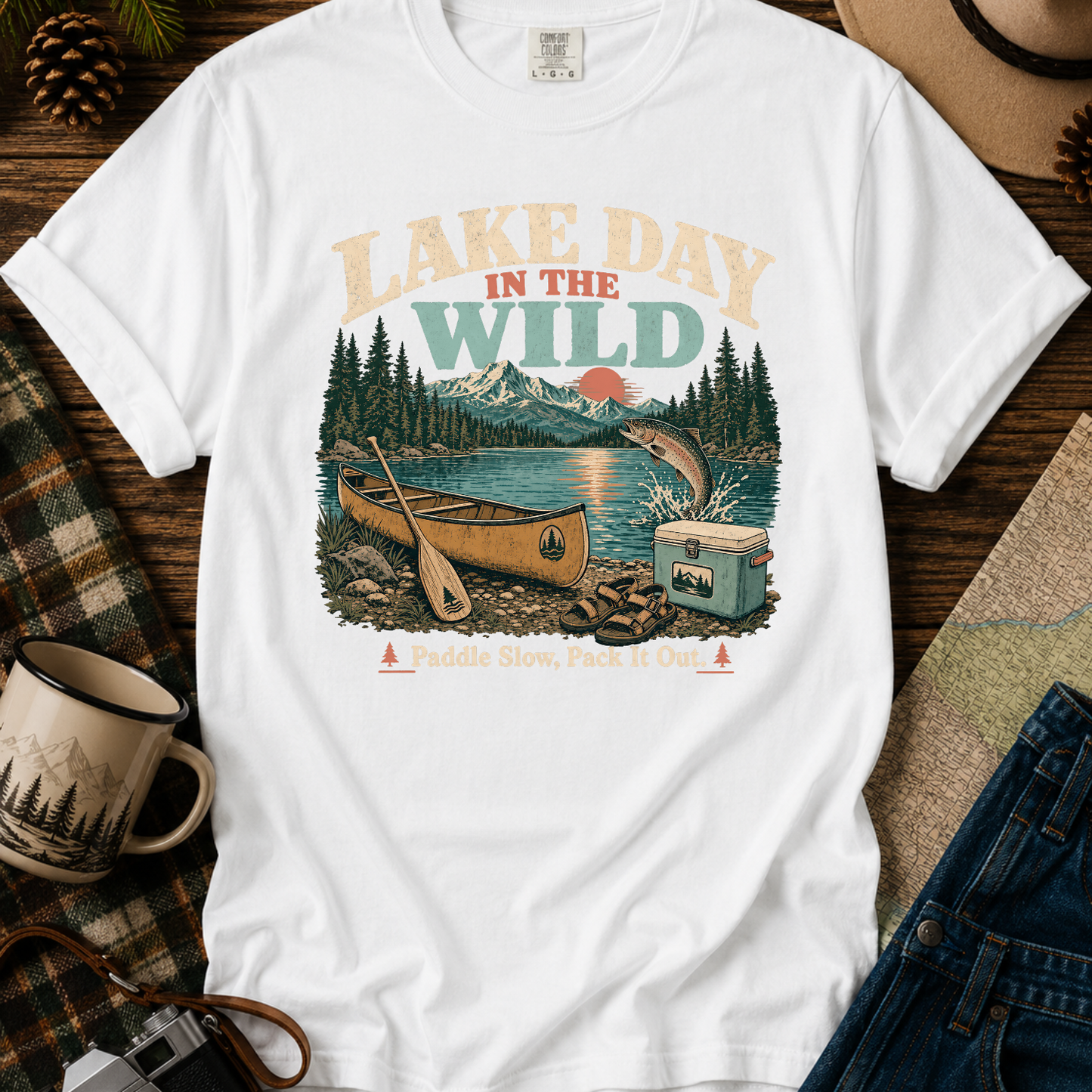 Lake Day in the Wild T-Shirt