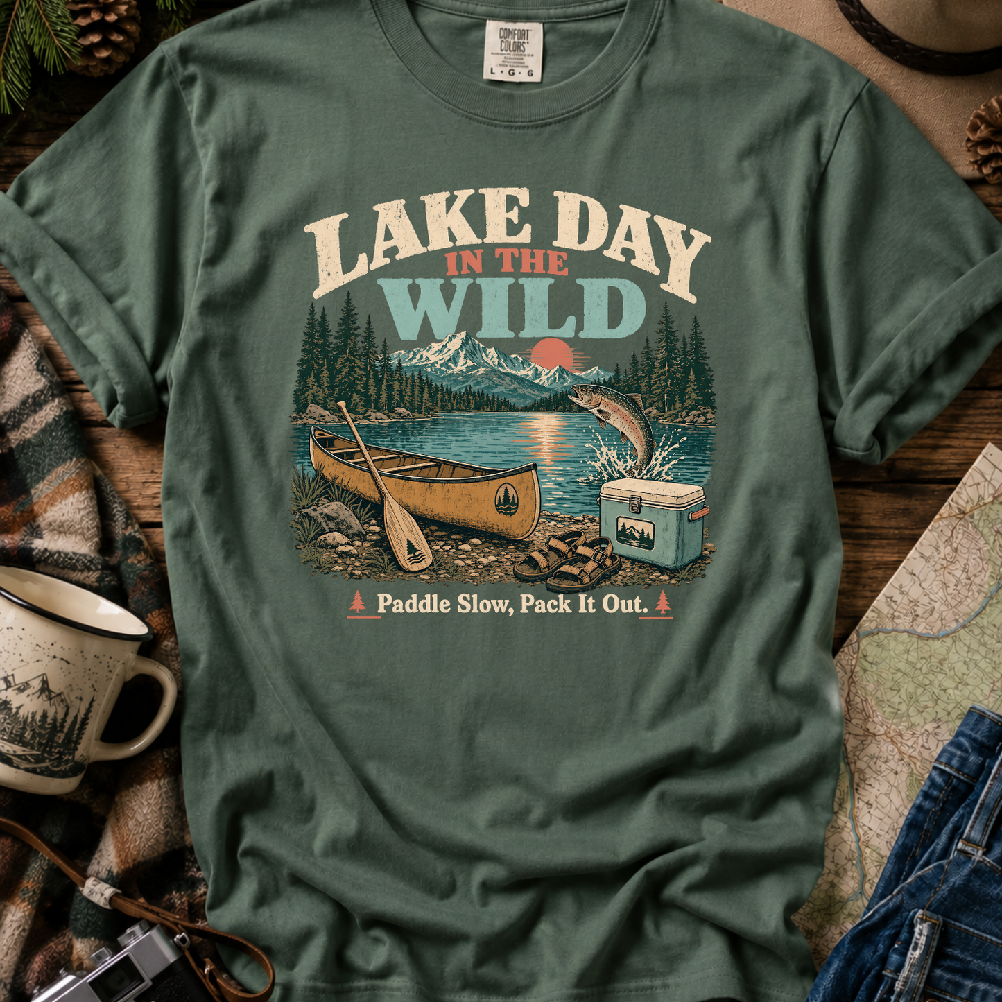 Lake Day in the Wild T-Shirt