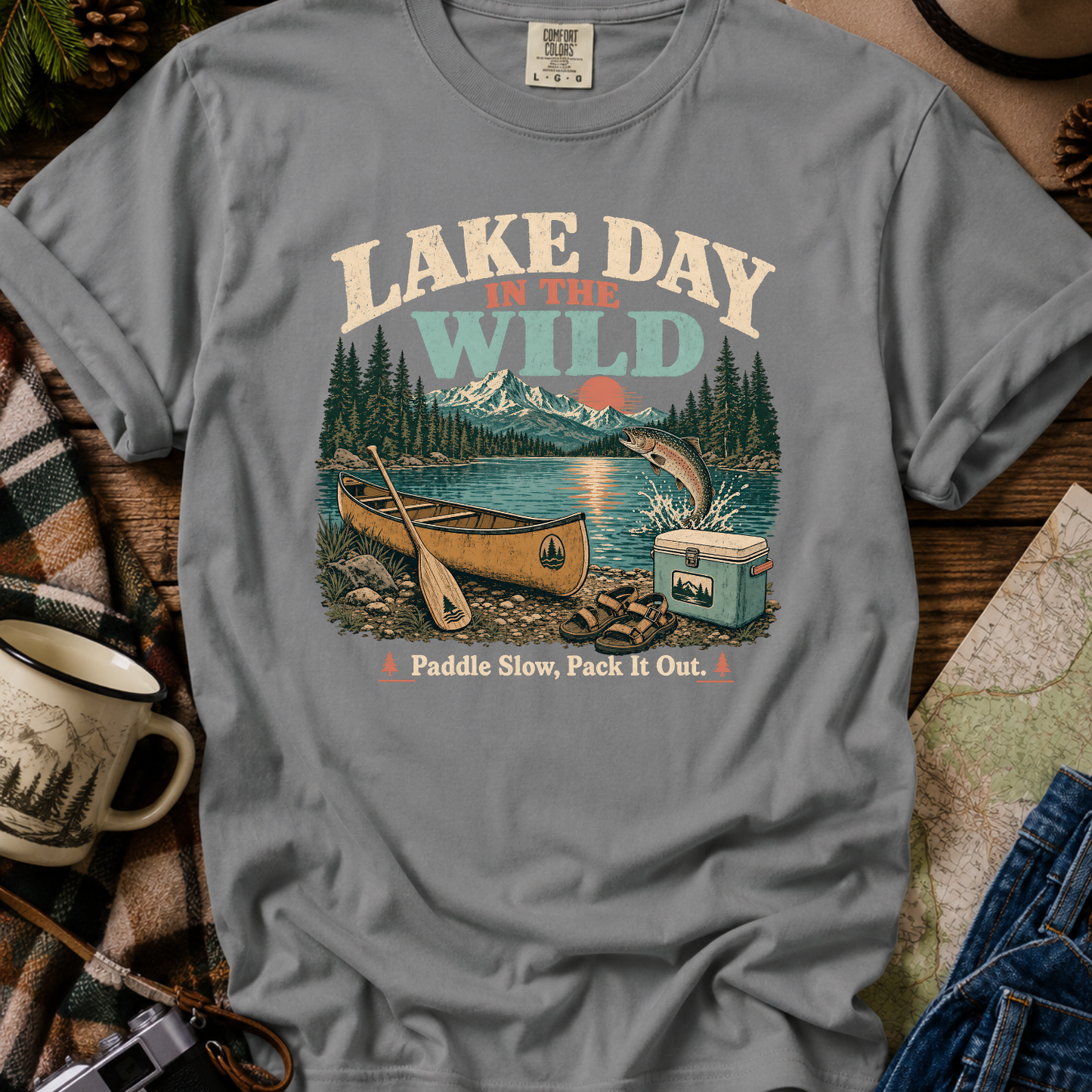 Lake Day in the Wild T-Shirt