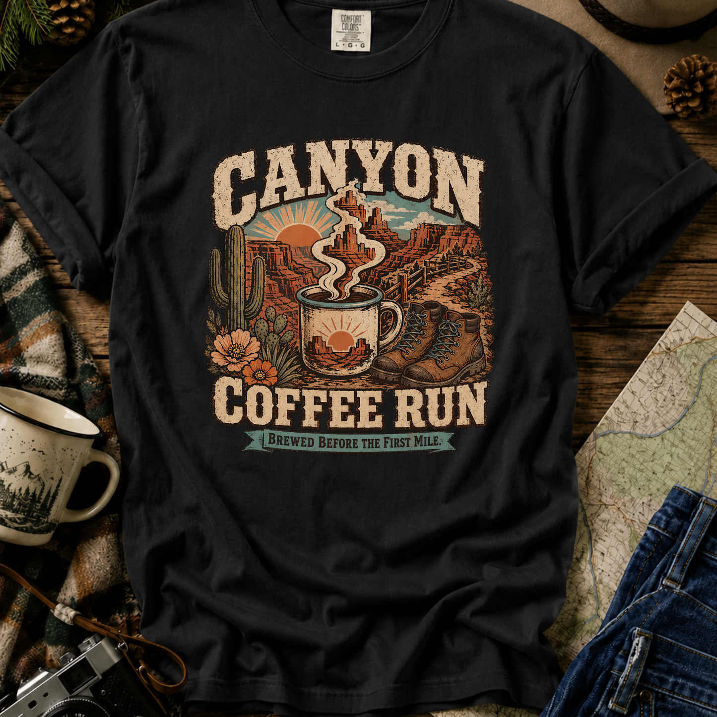 Canyon Coffee Run T-Shirt