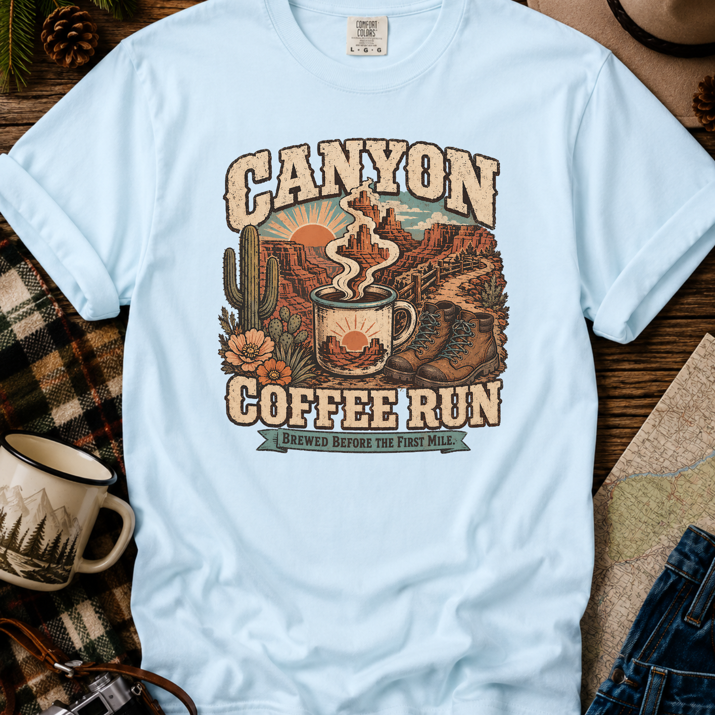 Canyon Coffee Run T-Shirt