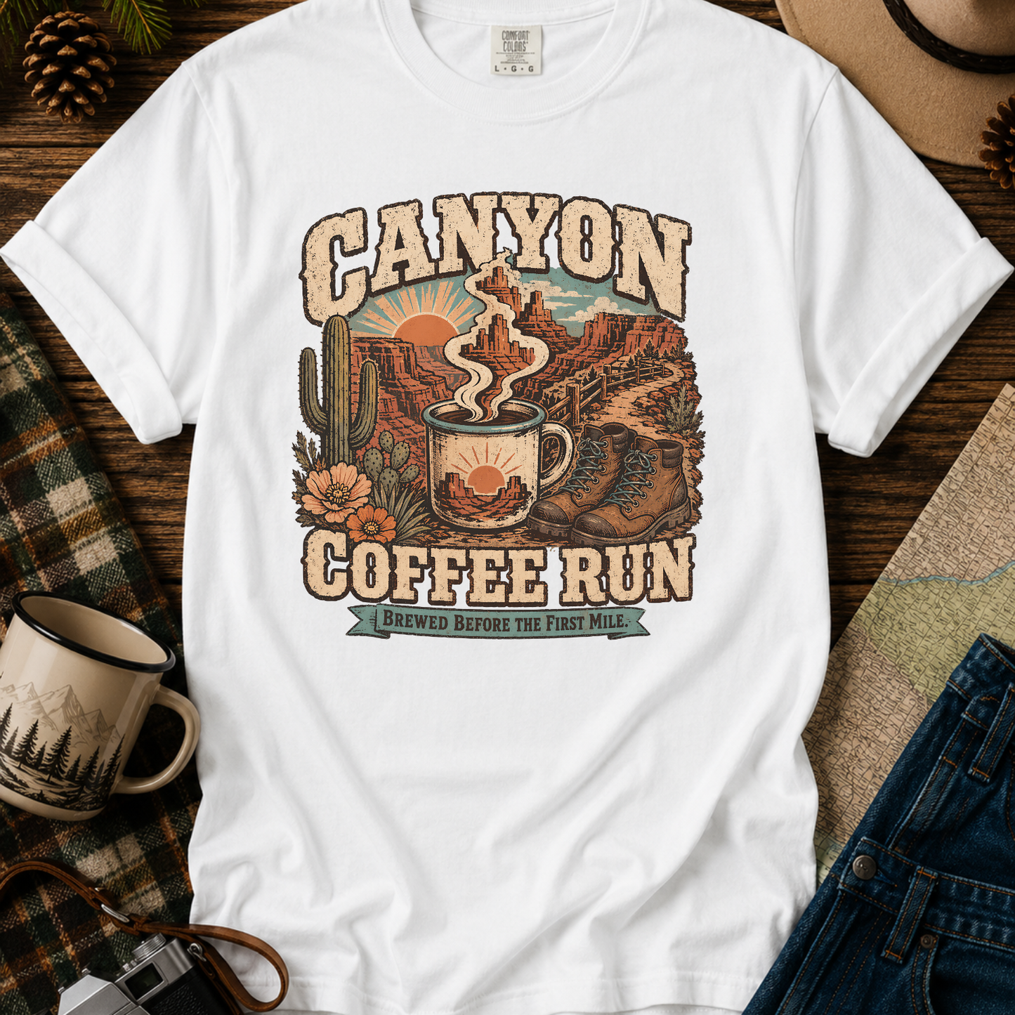 Canyon Coffee Run T-Shirt