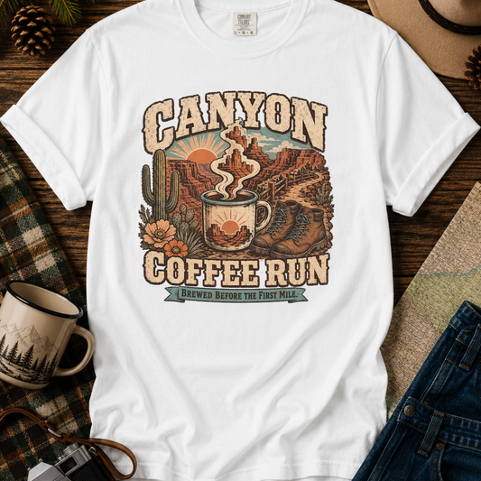 Canyon Coffee Run T-Shirt