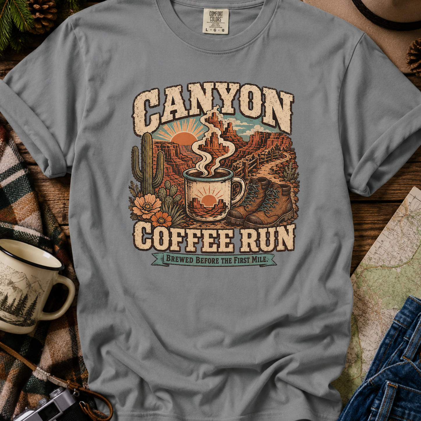 Canyon Coffee Run T-Shirt