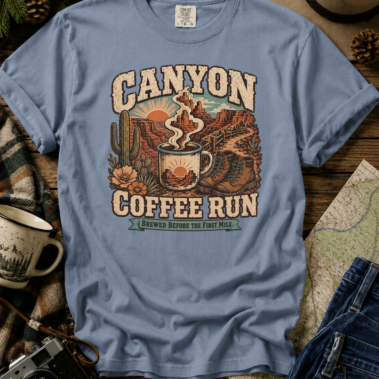 Canyon Coffee Run T-Shirt