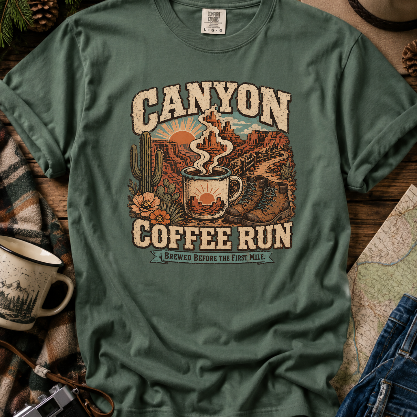 Canyon Coffee Run T-Shirt
