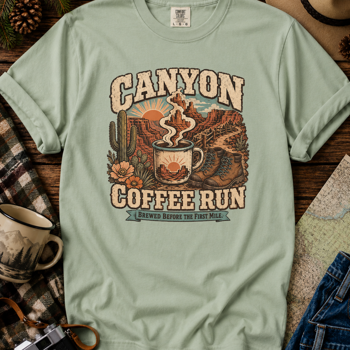 Canyon Coffee Run T-Shirt