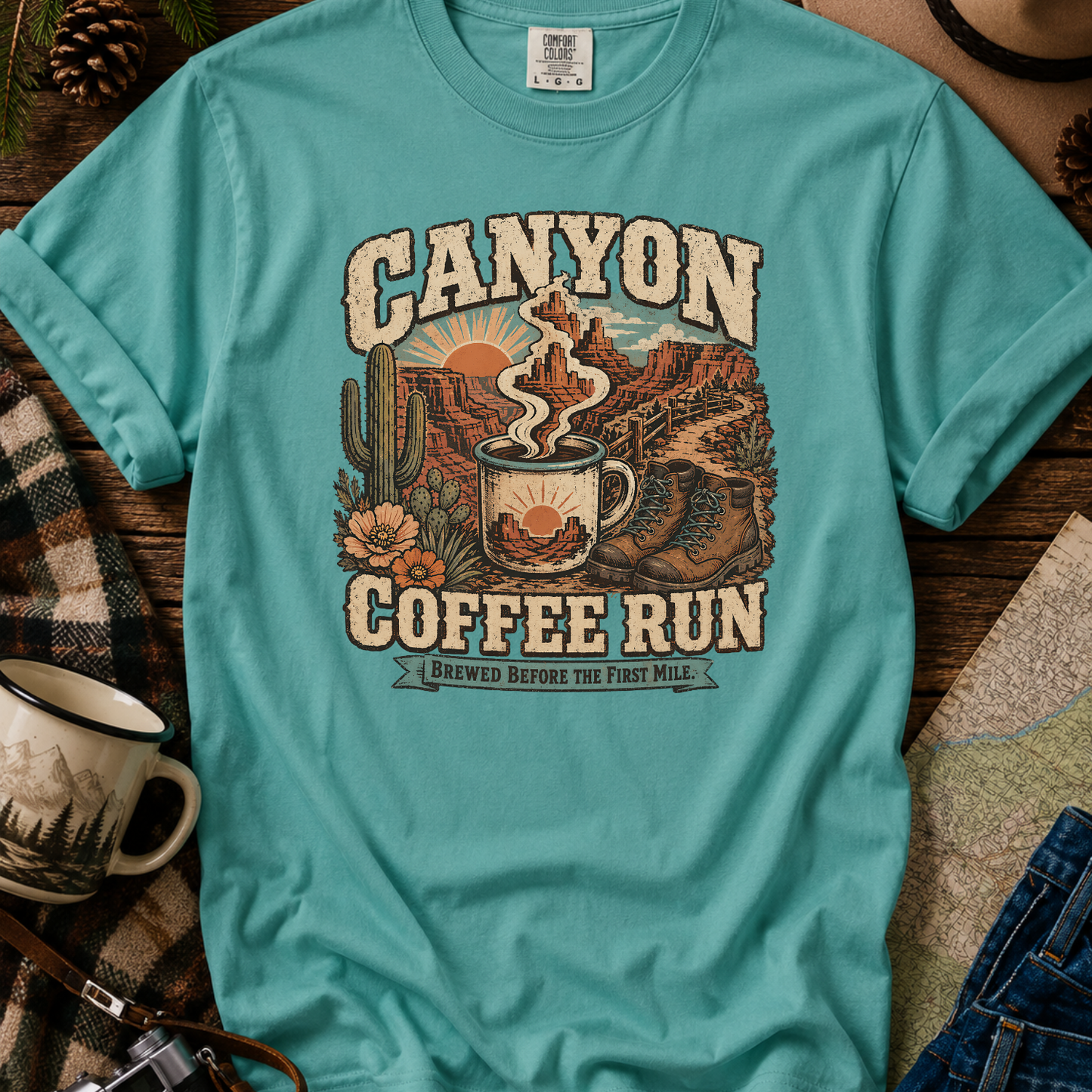 Canyon Coffee Run T-Shirt