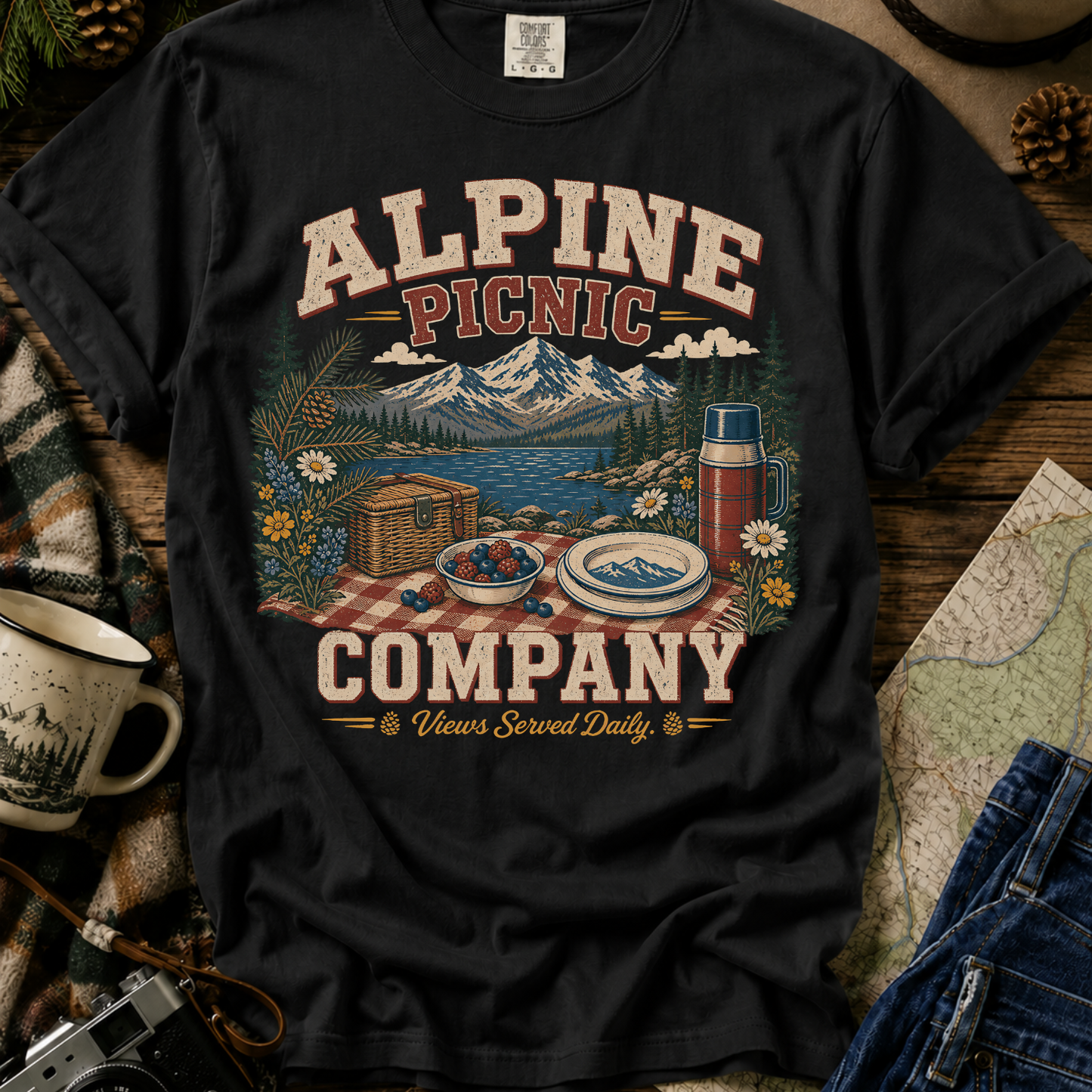 Alpine Picnic Company T‑Shirt