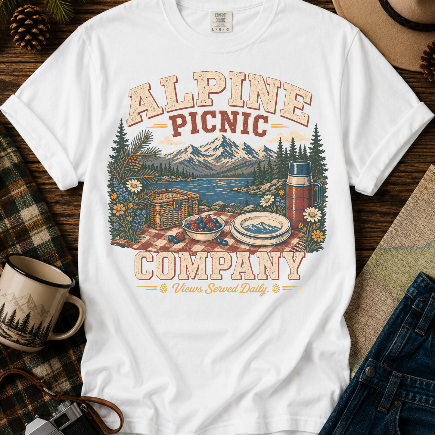 Alpine Picnic Company T‑Shirt