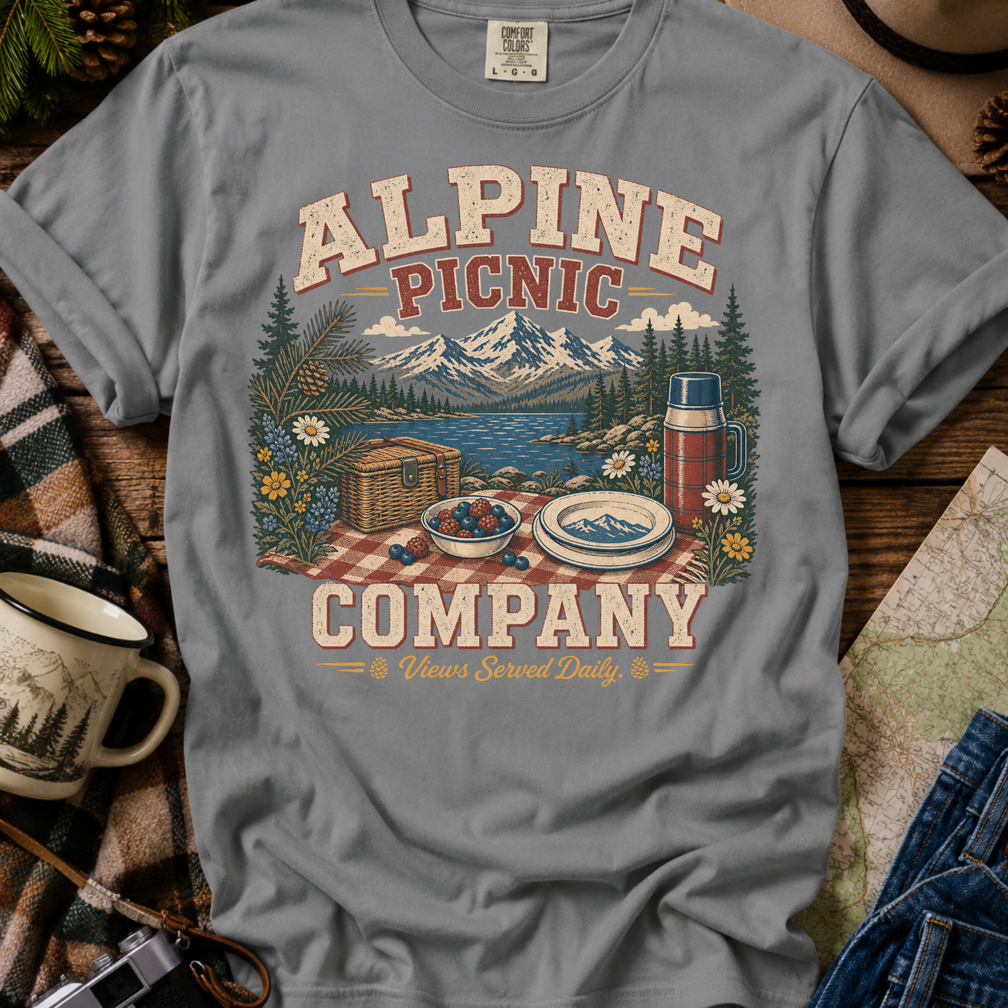 Alpine Picnic Company T‑Shirt