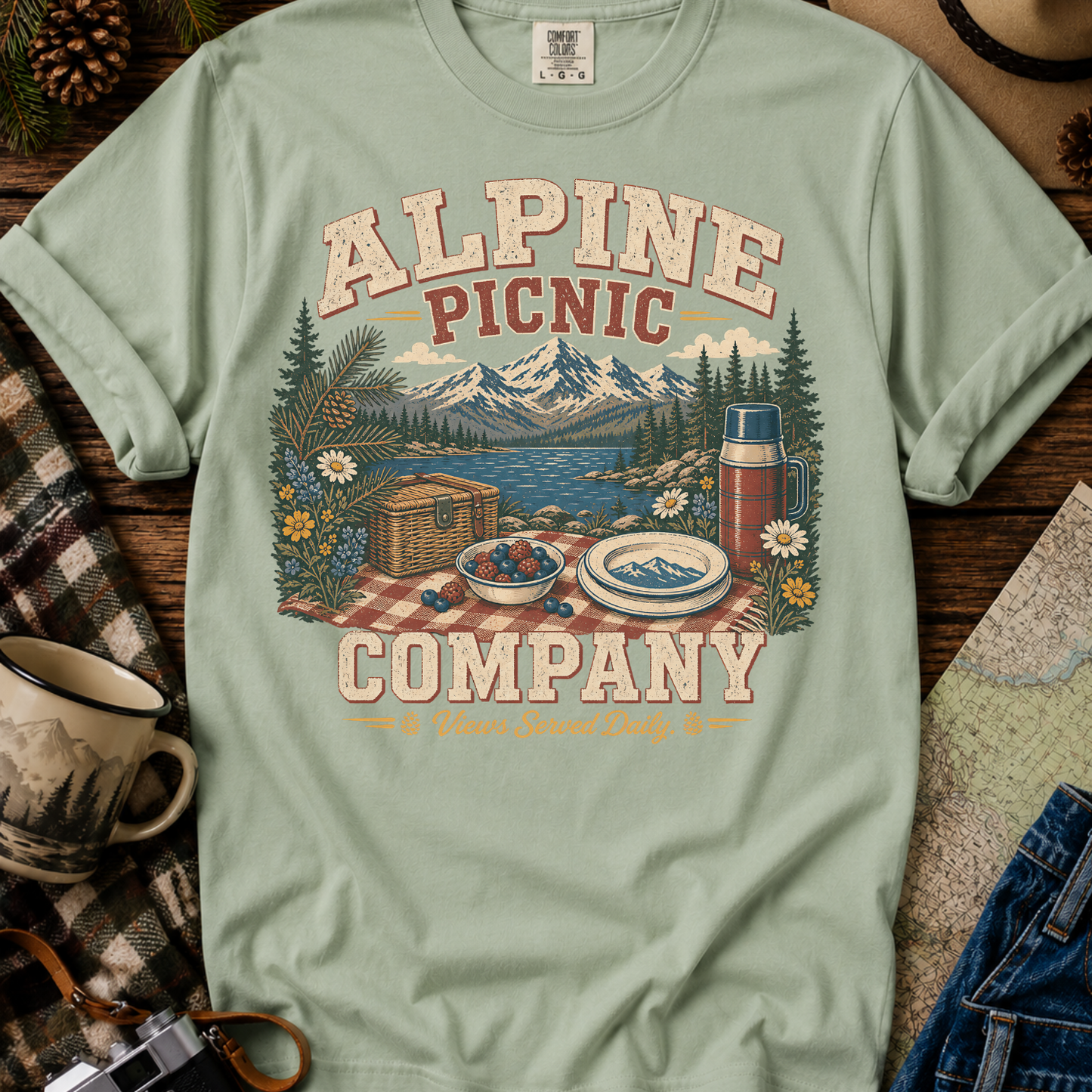 Alpine Picnic Company T‑Shirt