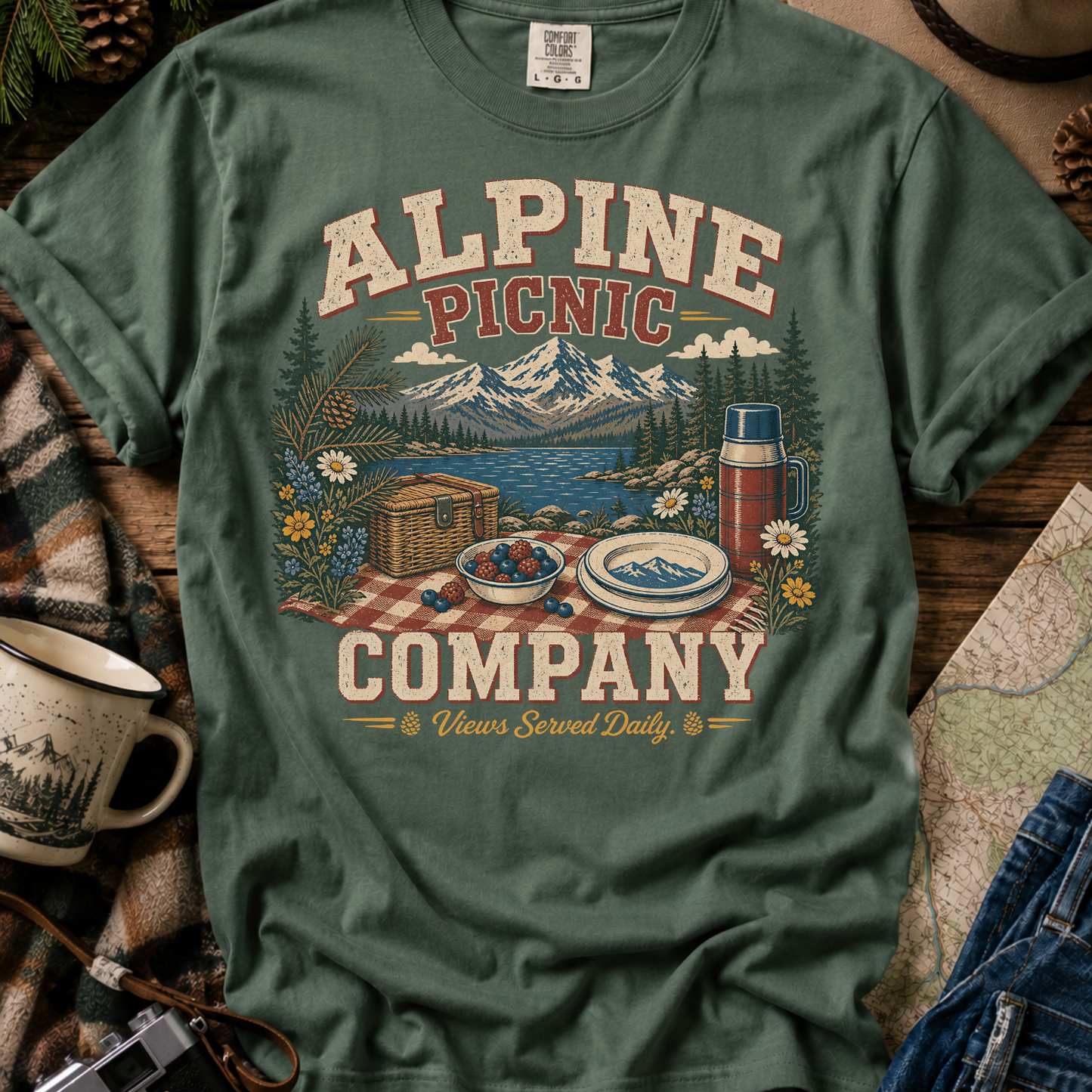 Alpine Picnic Company T‑Shirt