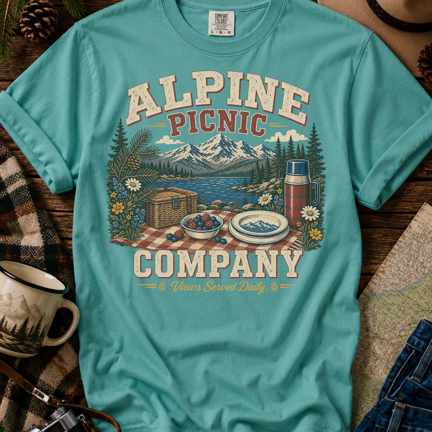 Alpine Picnic Company T‑Shirt