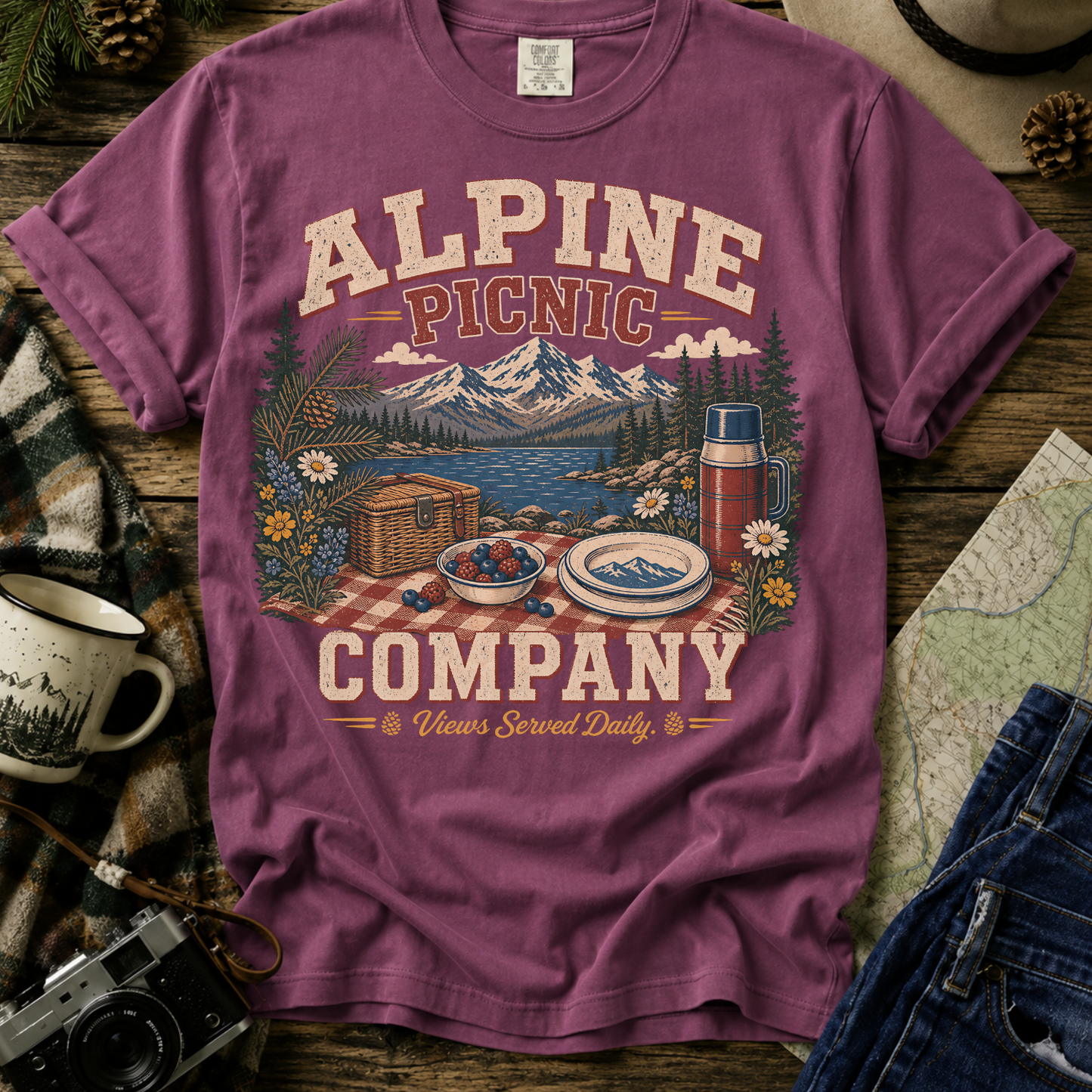 Alpine Picnic Company T‑Shirt