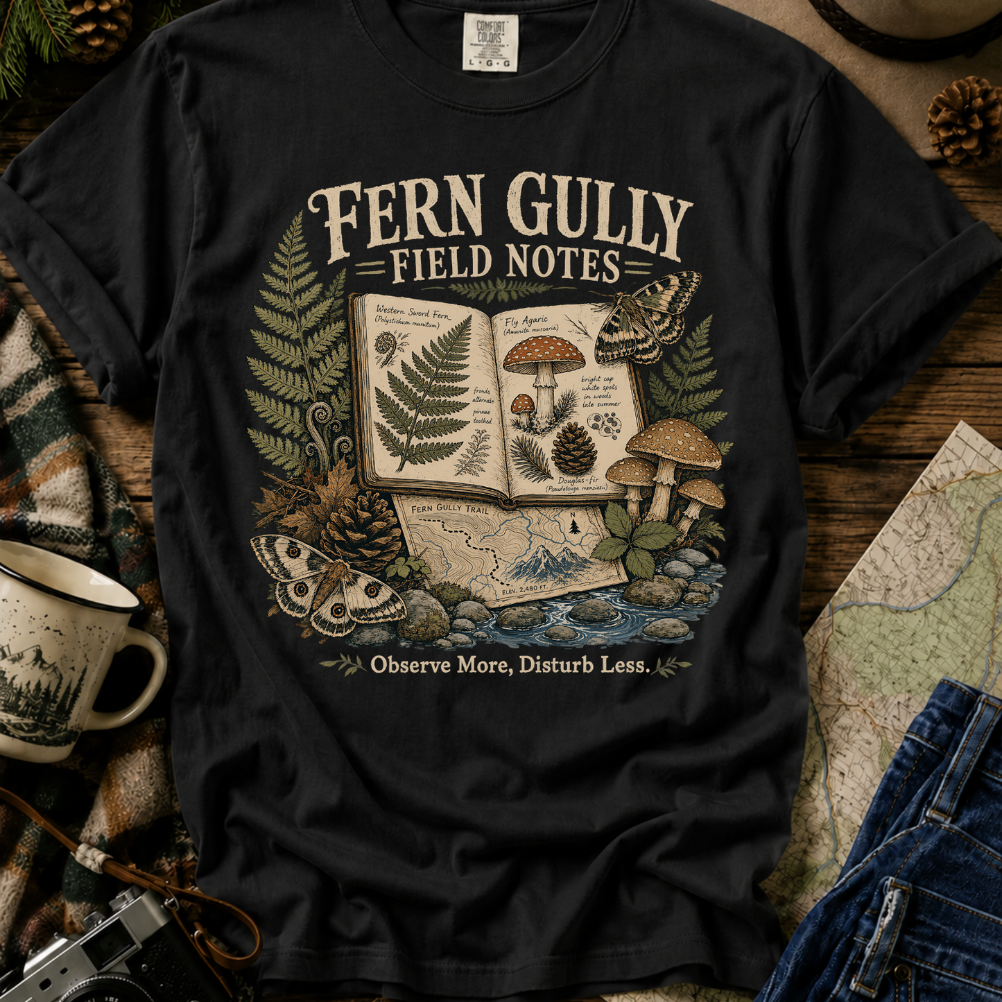 Fern Gully Nature Journal T-Shirt