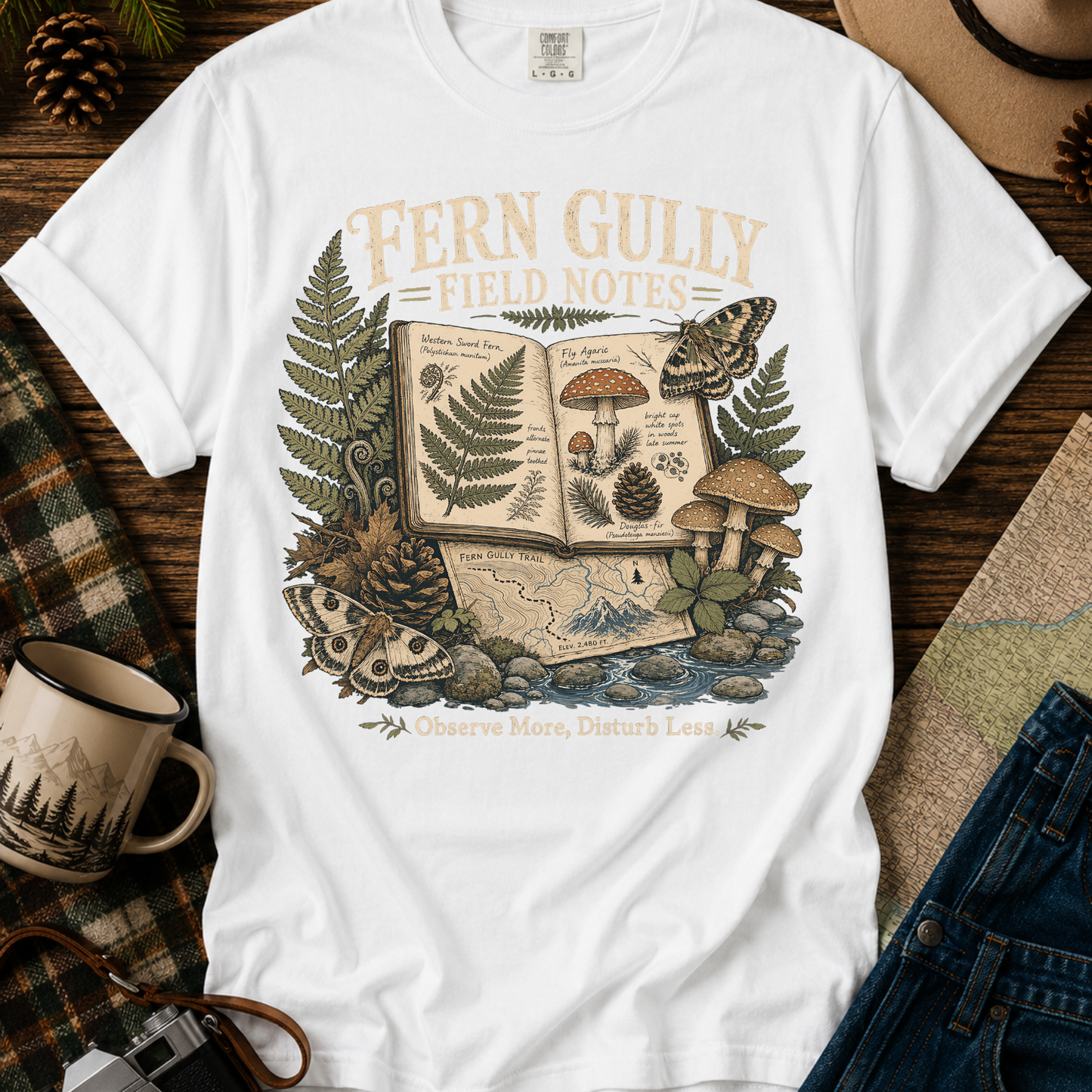 Fern Gully Nature Journal T-Shirt