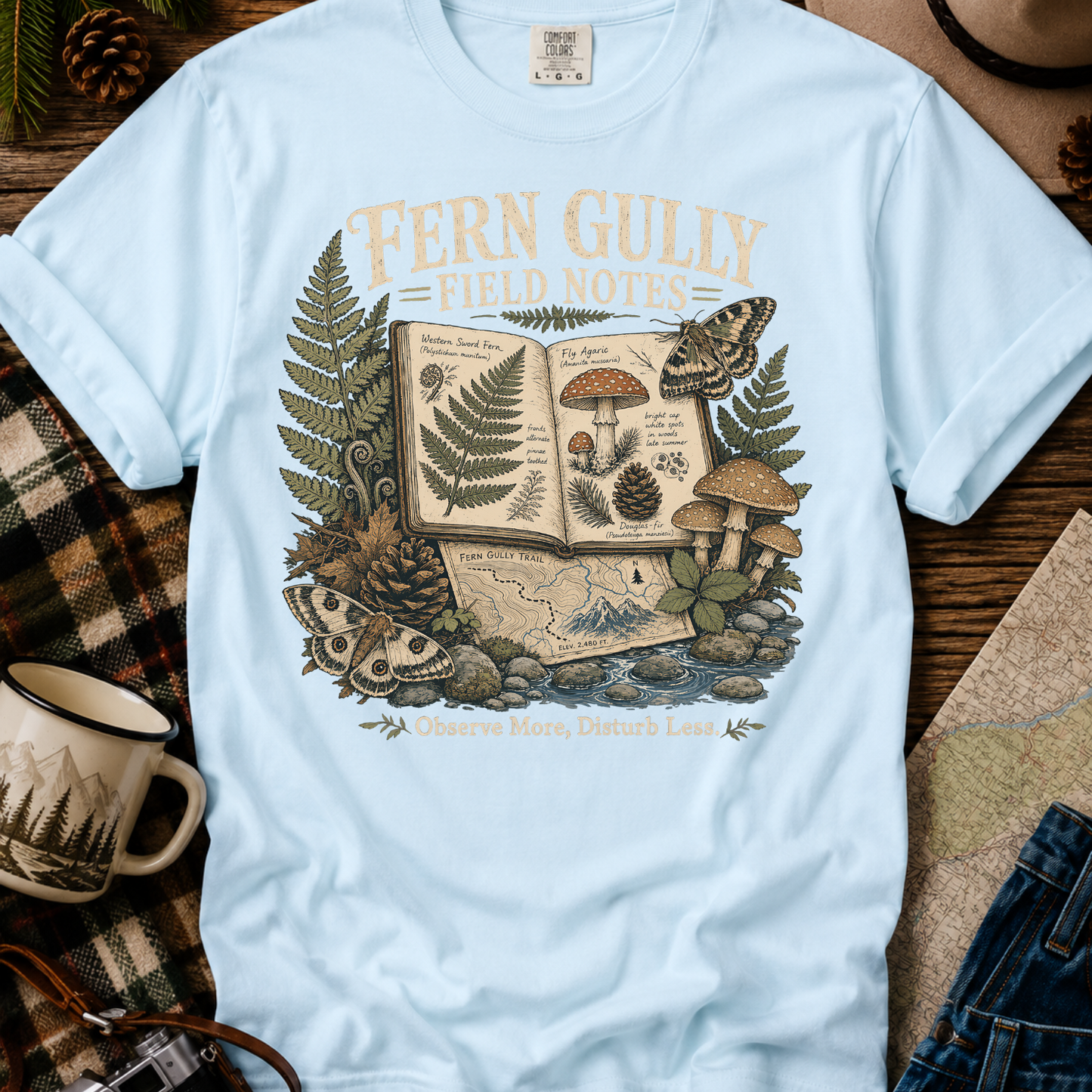 Fern Gully Nature Journal T-Shirt