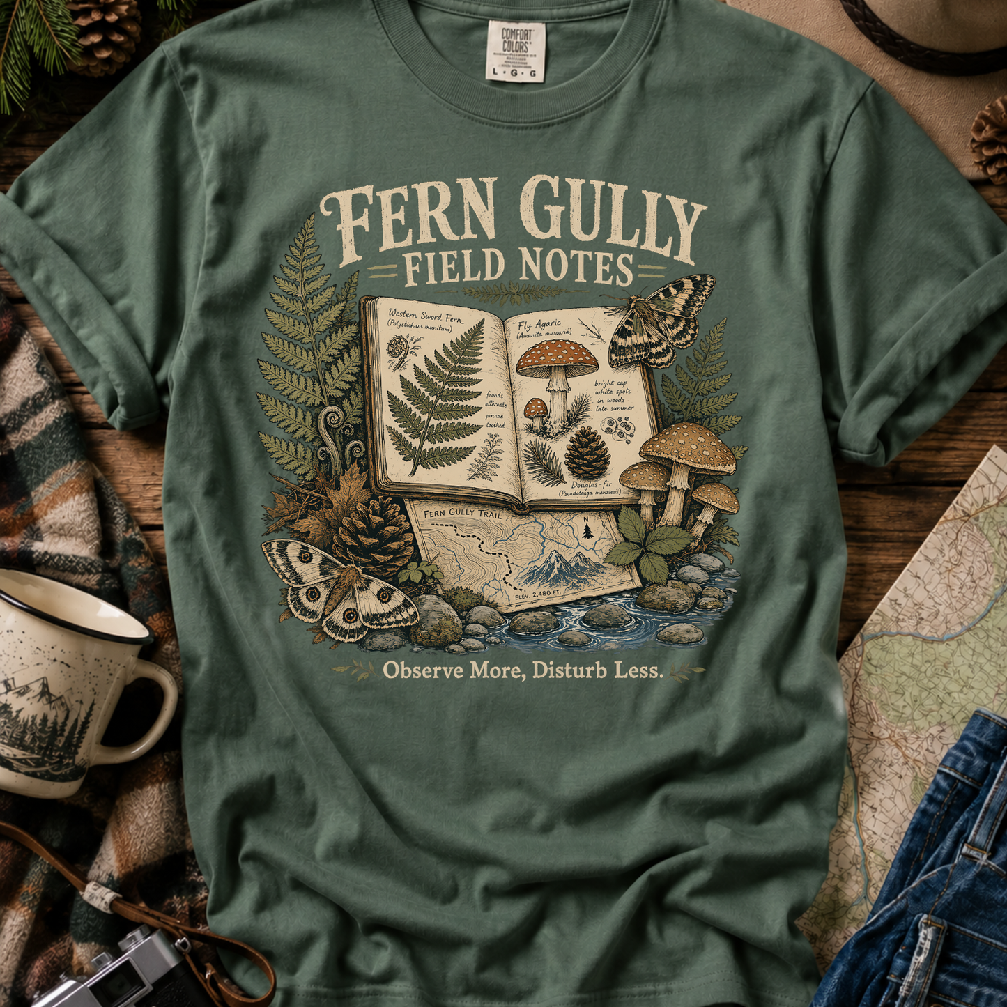 Fern Gully Nature Journal T-Shirt