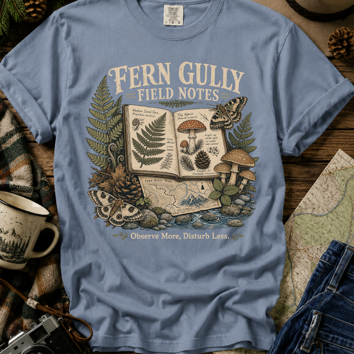 Fern Gully Nature Journal T-Shirt
