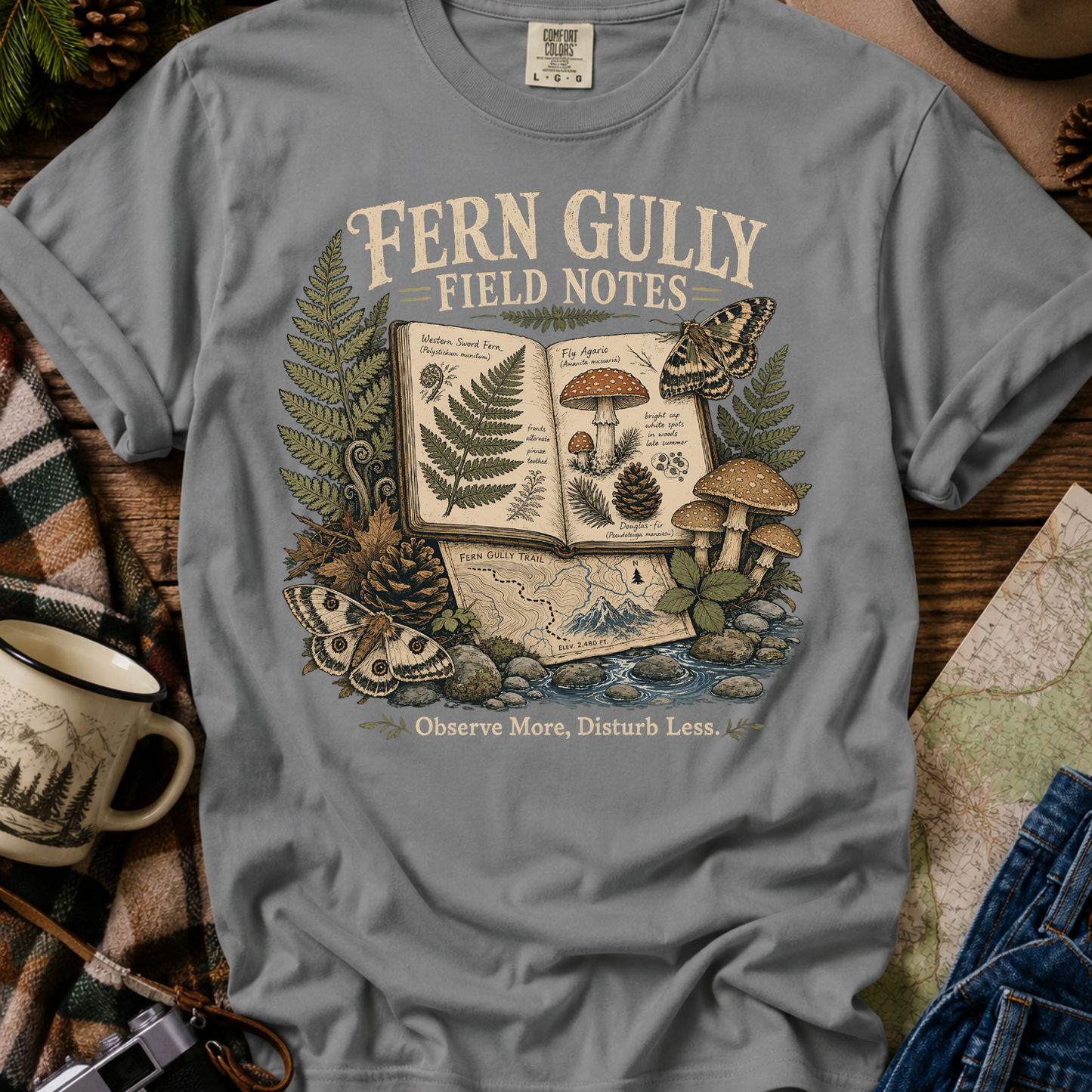 Fern Gully Nature Journal T-Shirt
