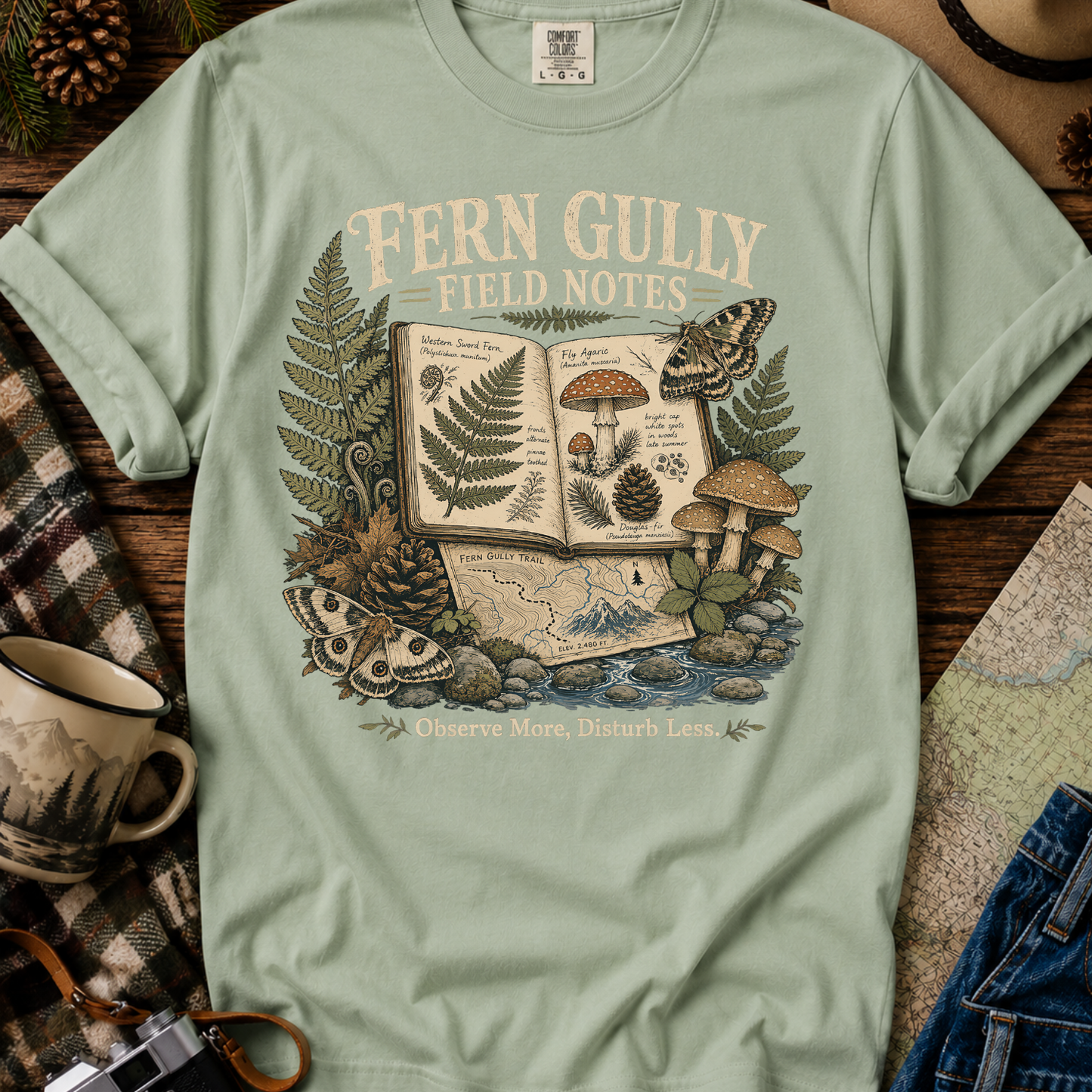 Fern Gully Nature Journal T-Shirt