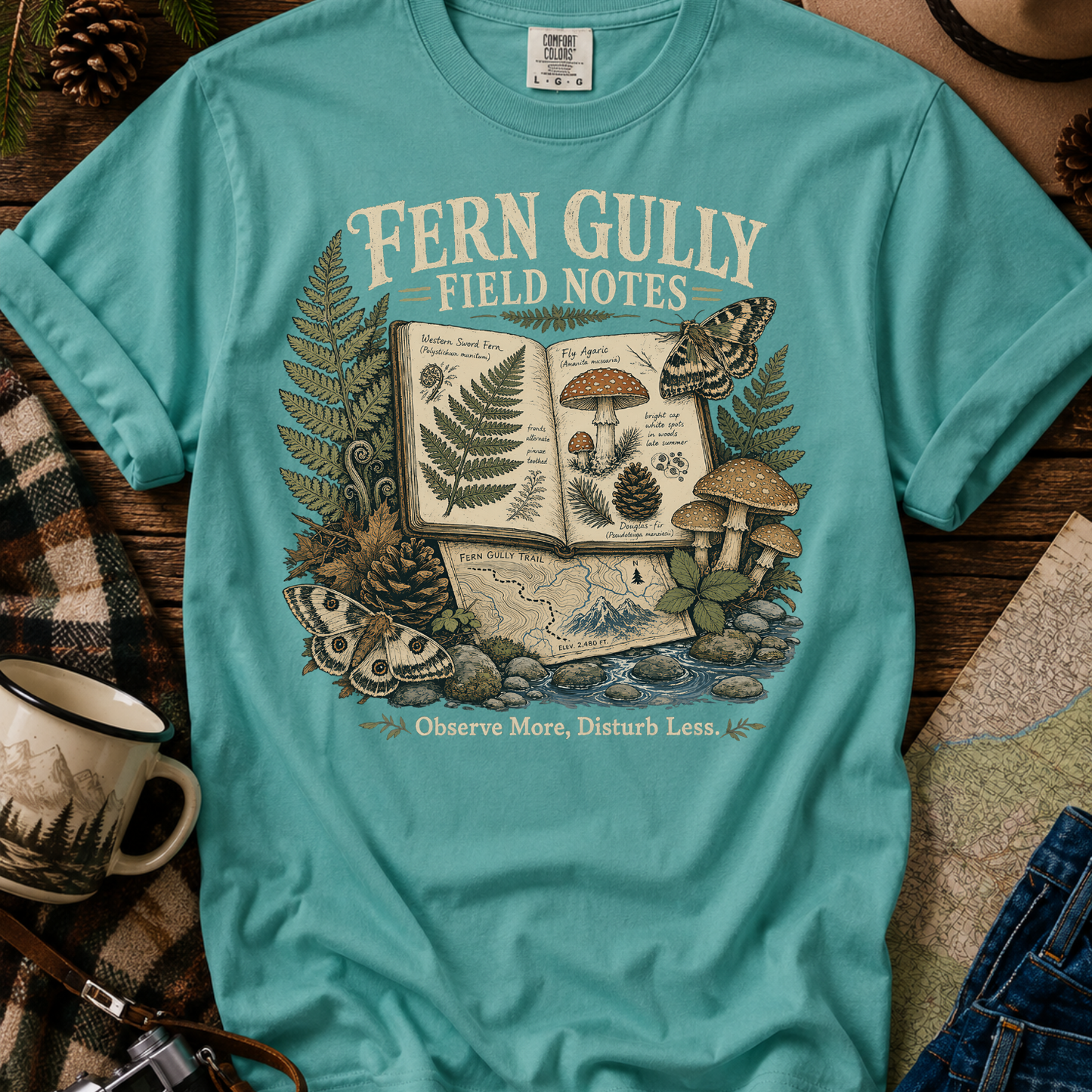 Fern Gully Nature Journal T-Shirt