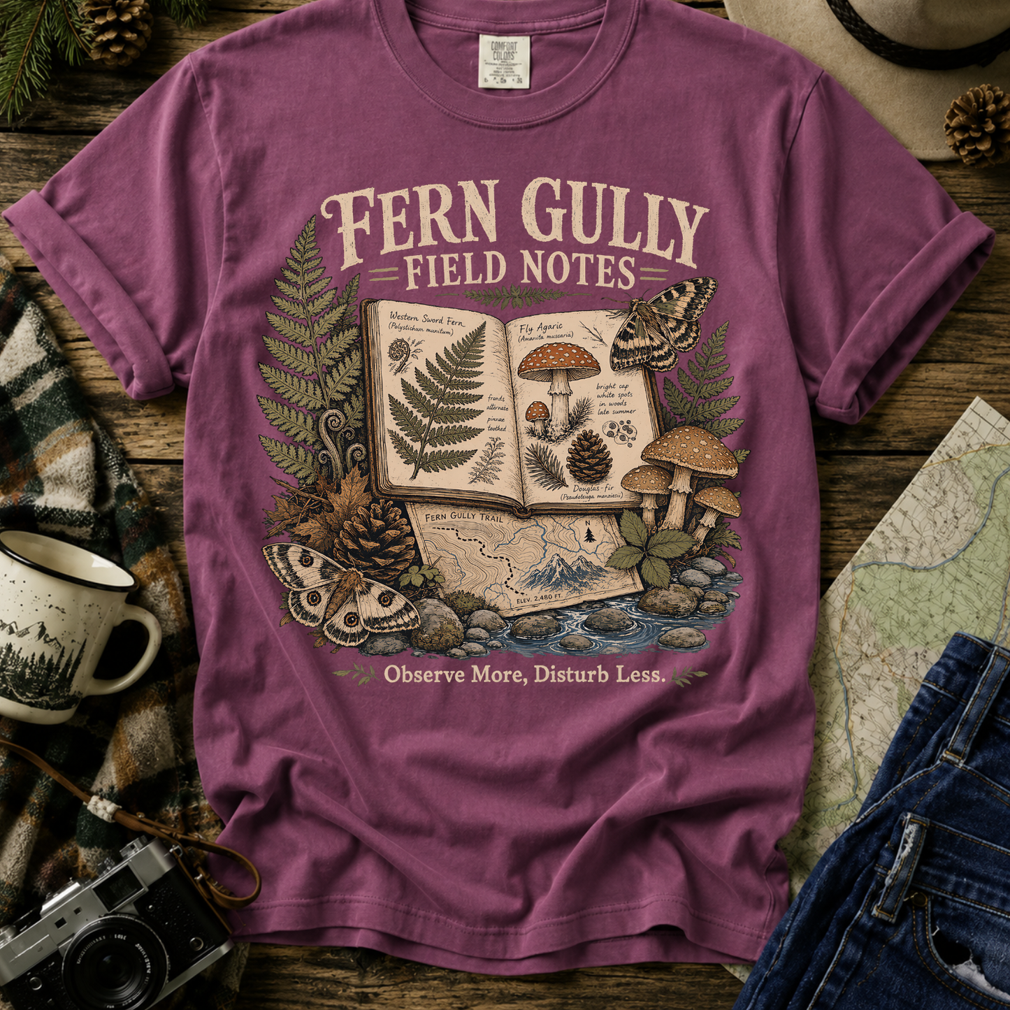 Fern Gully Nature Journal T-Shirt