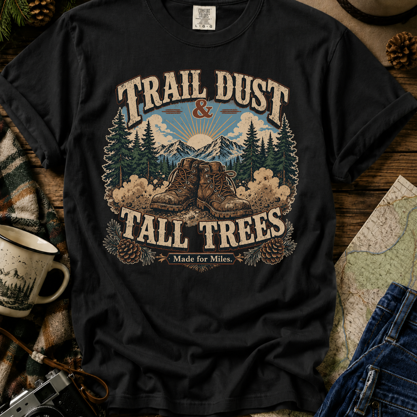 Trail Dust & Tall Trees Graphic T-Shirt