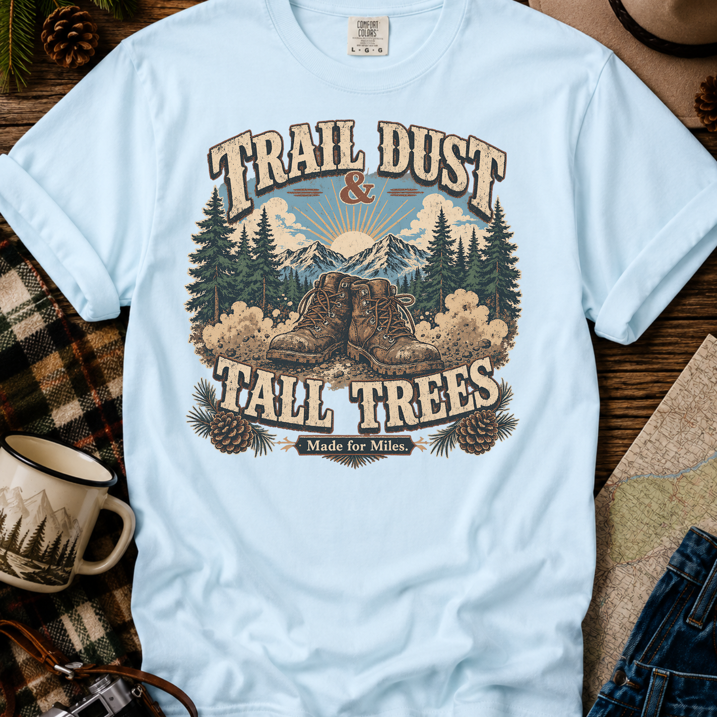 Trail Dust & Tall Trees Graphic T-Shirt