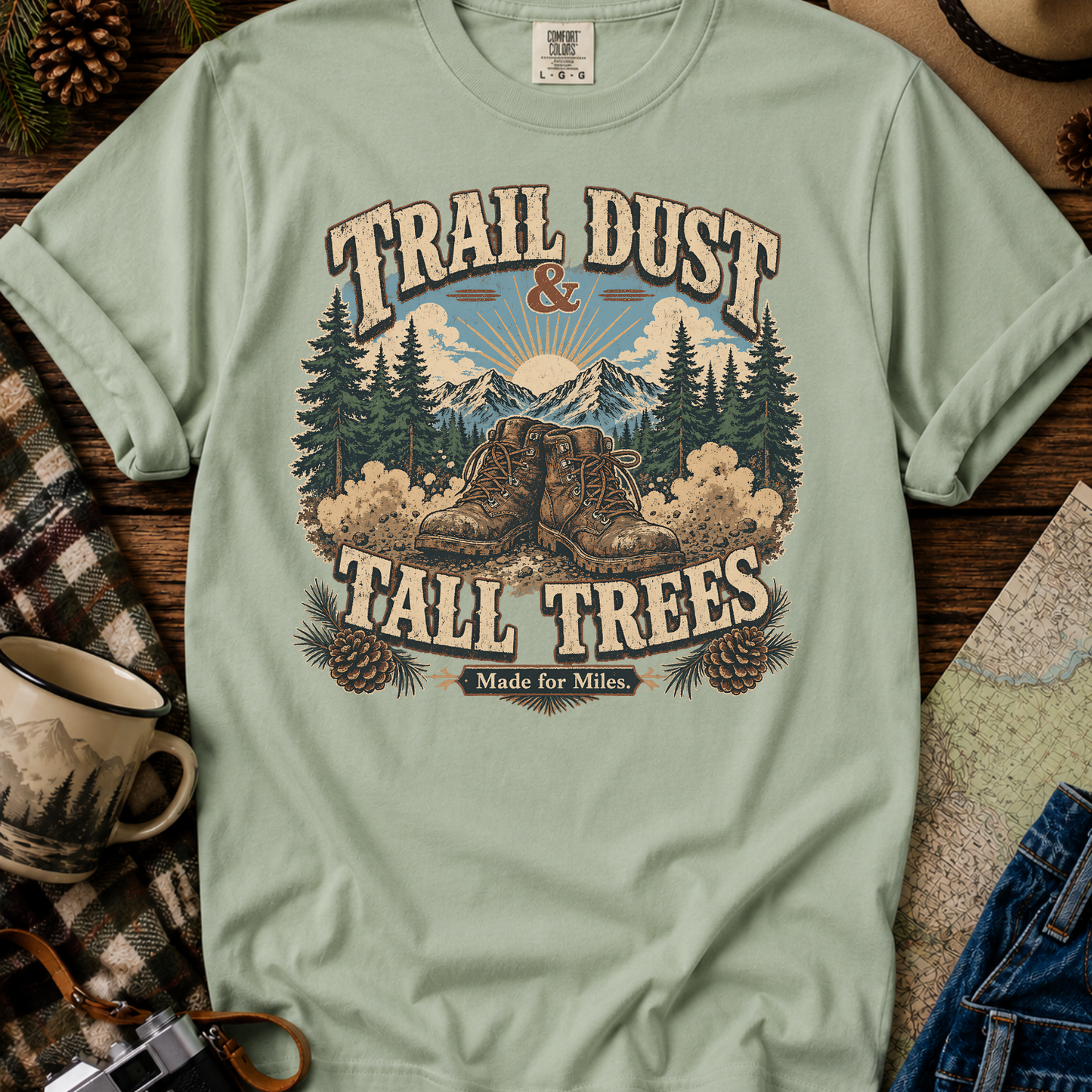 Trail Dust & Tall Trees Graphic T-Shirt