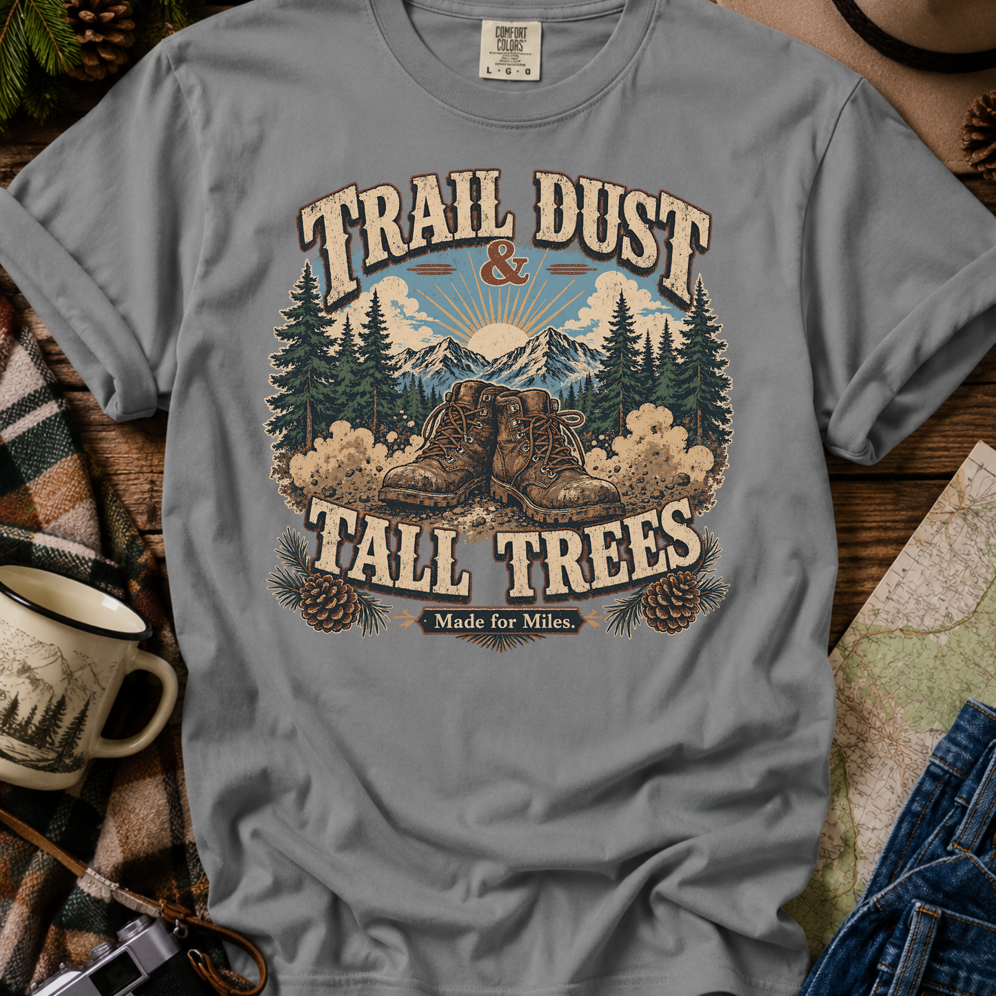 Trail Dust & Tall Trees Graphic T-Shirt