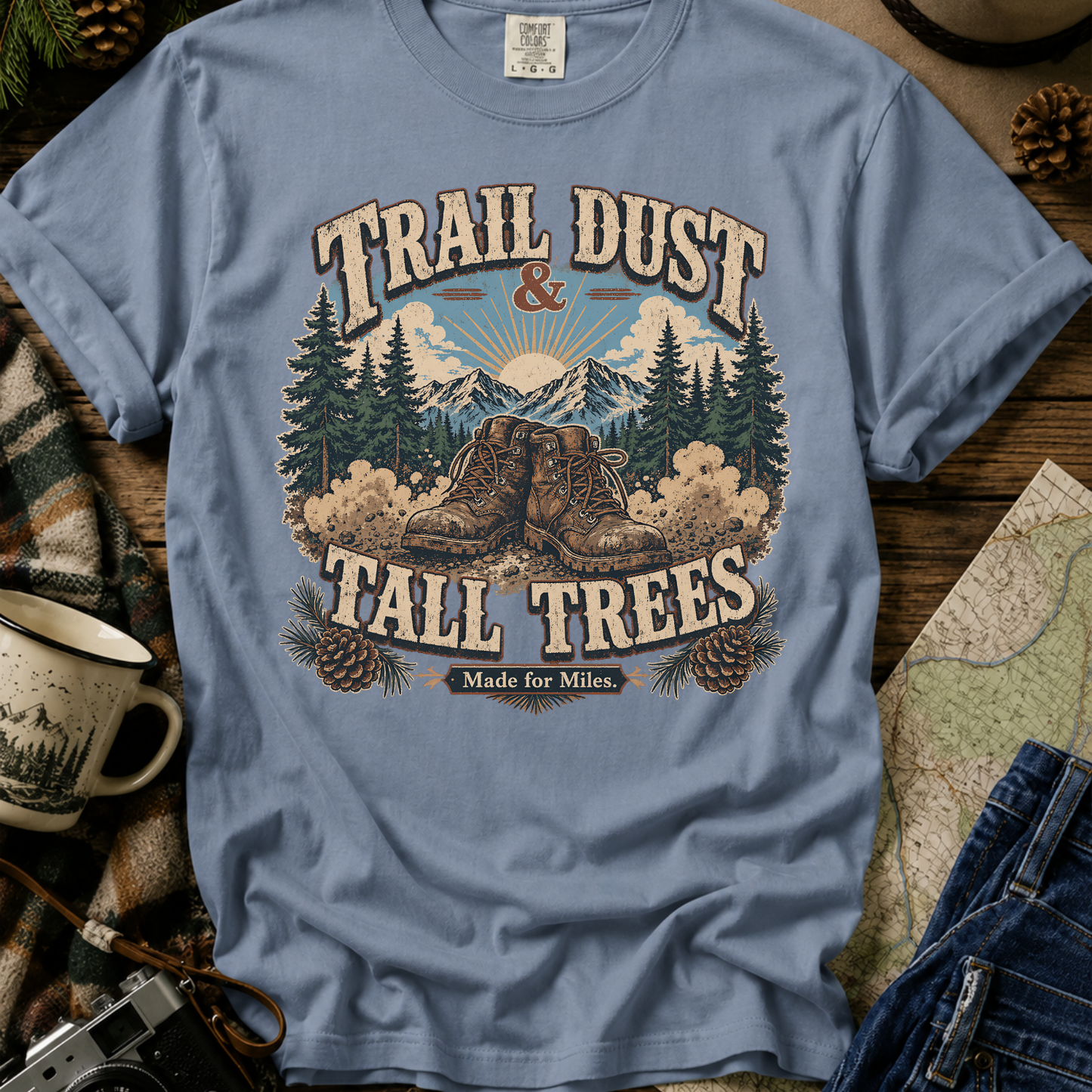 Trail Dust & Tall Trees Graphic T-Shirt