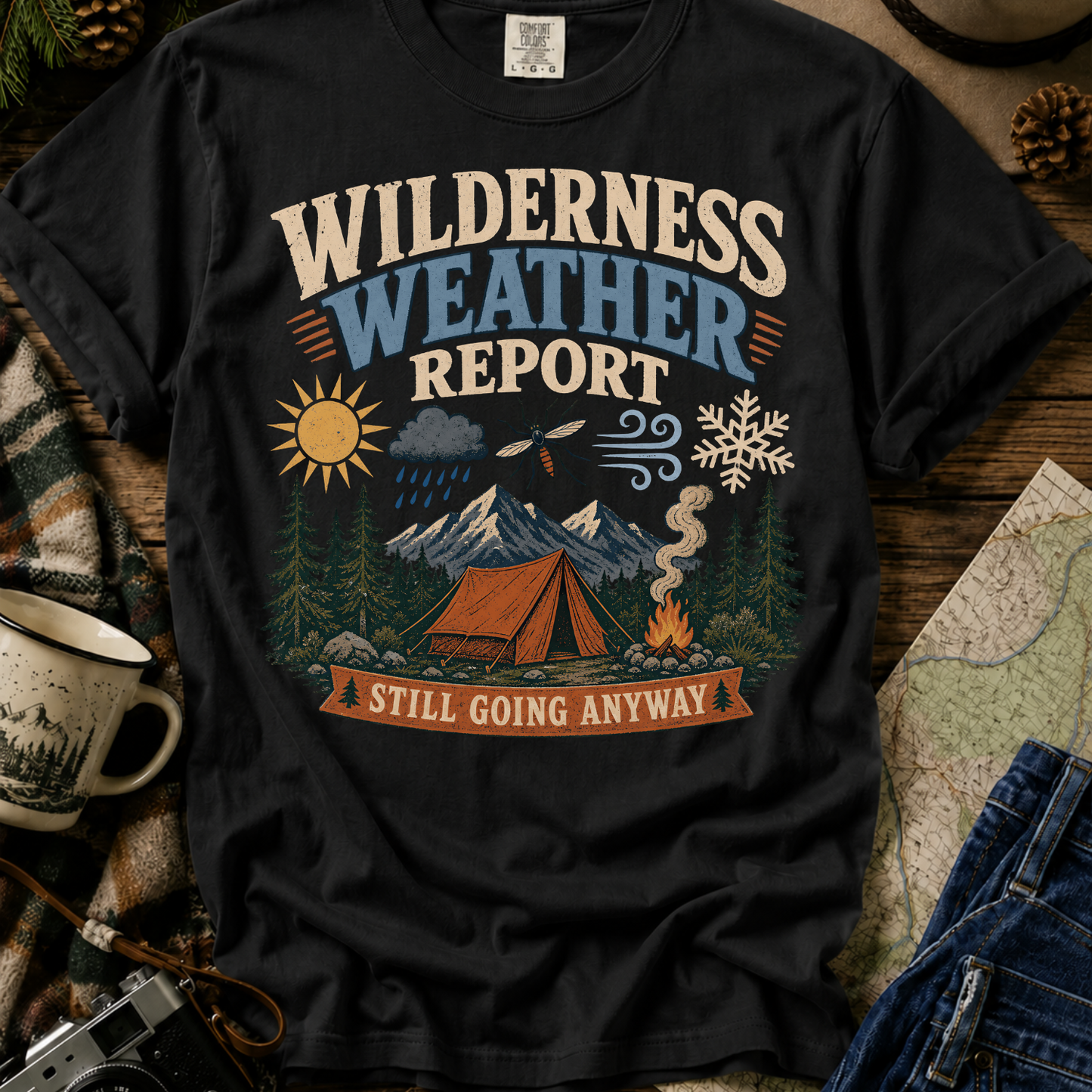 Wilderness Weather Report T-Shirt
