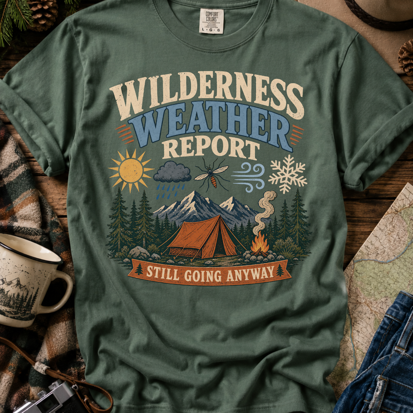 Wilderness Weather Report T-Shirt