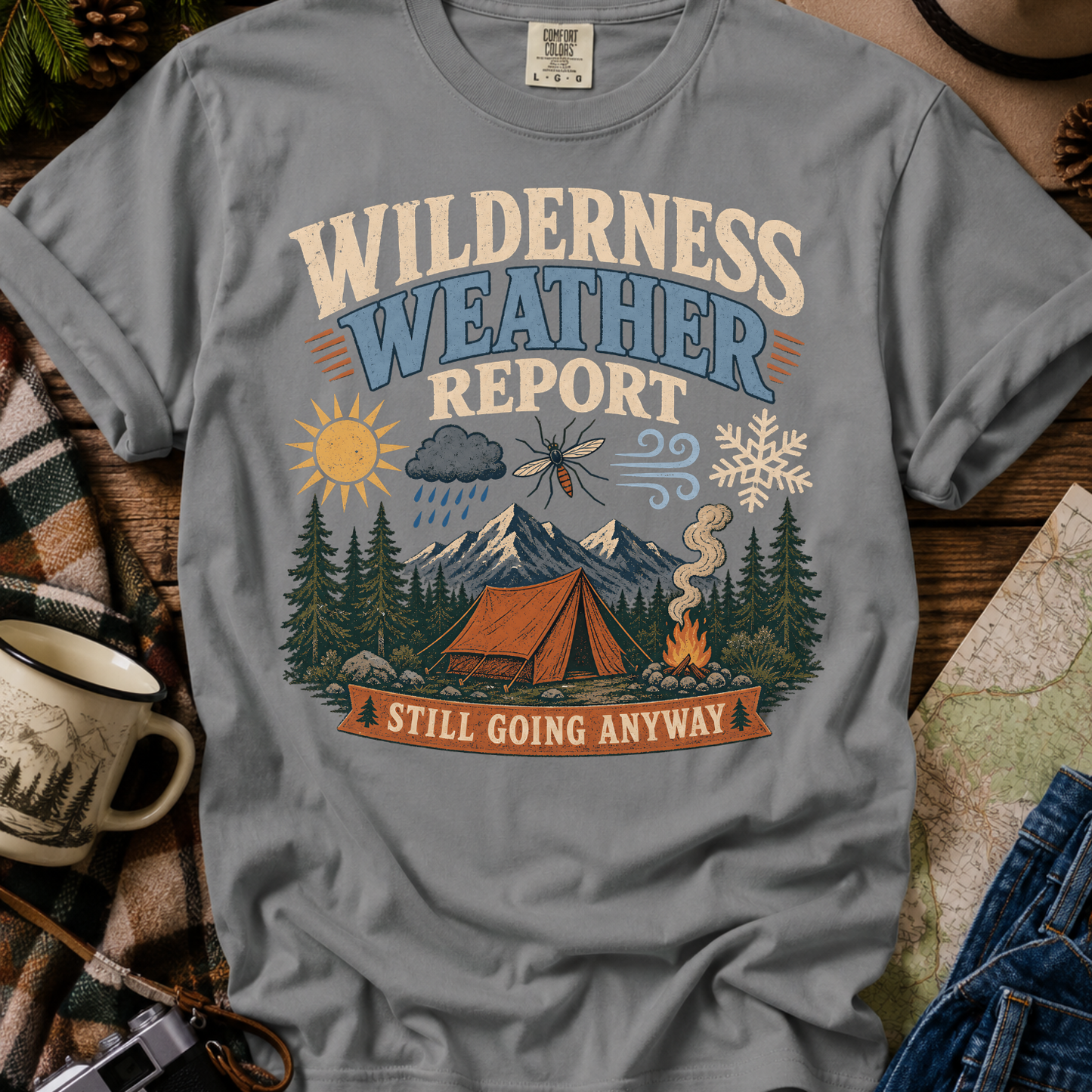 Wilderness Weather Report T-Shirt