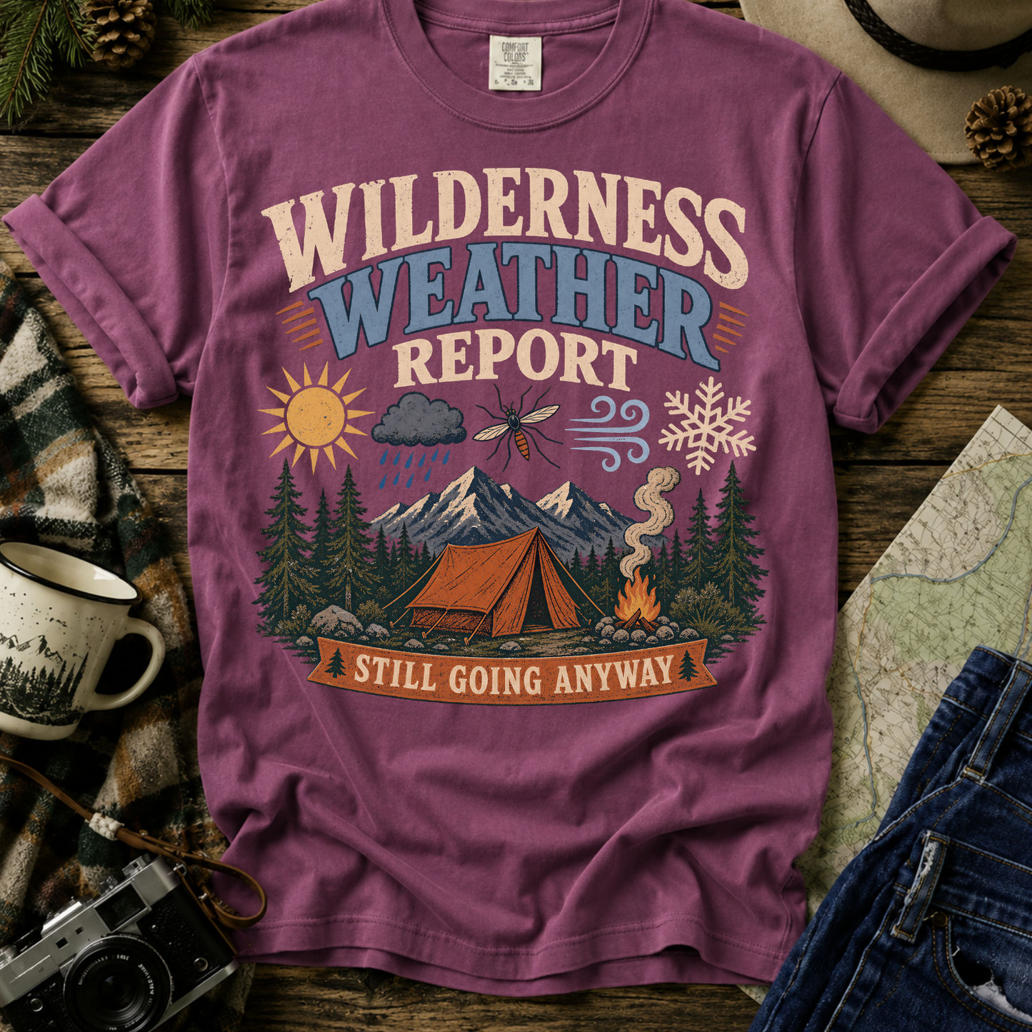 Wilderness Weather Report T-Shirt