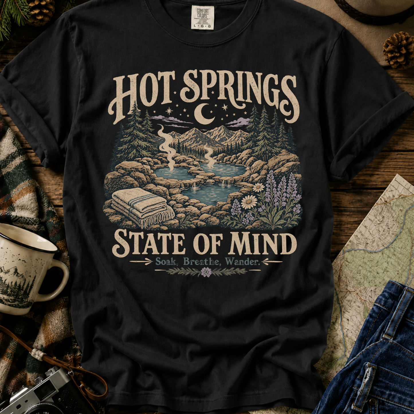 Hot Springs State of Mind T-Shirt