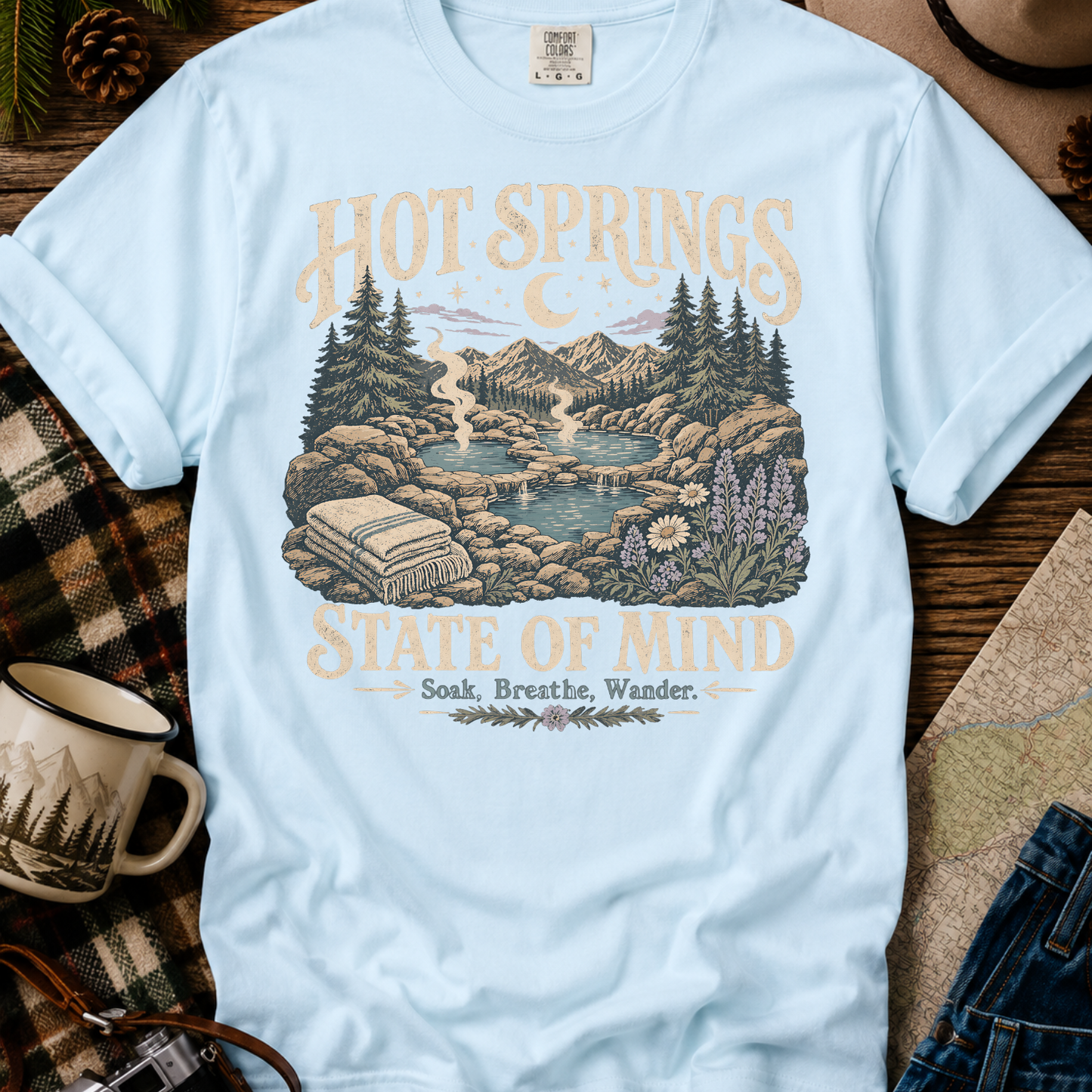 Hot Springs State of Mind T-Shirt