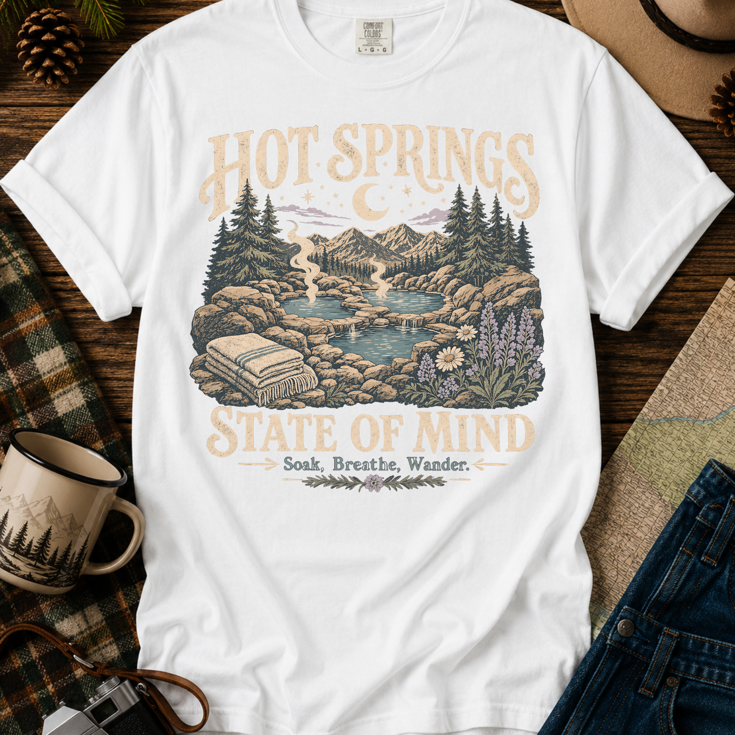 Hot Springs State of Mind T-Shirt