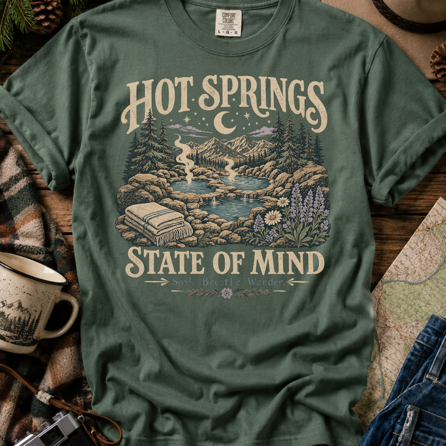 Hot Springs State of Mind T-Shirt